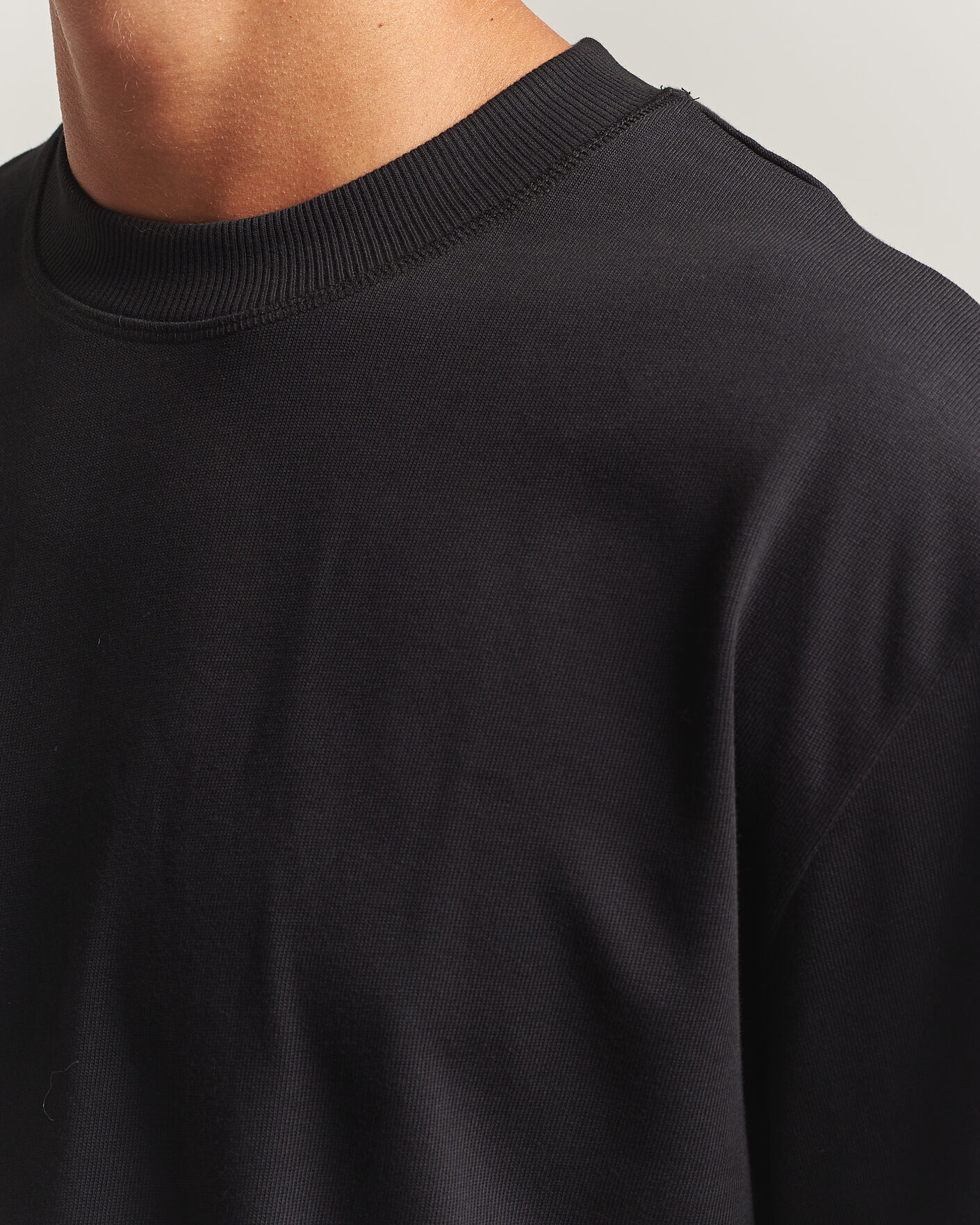 Hombres | Camisetas | LES DEUX | Heavyweight T-Shirt Black