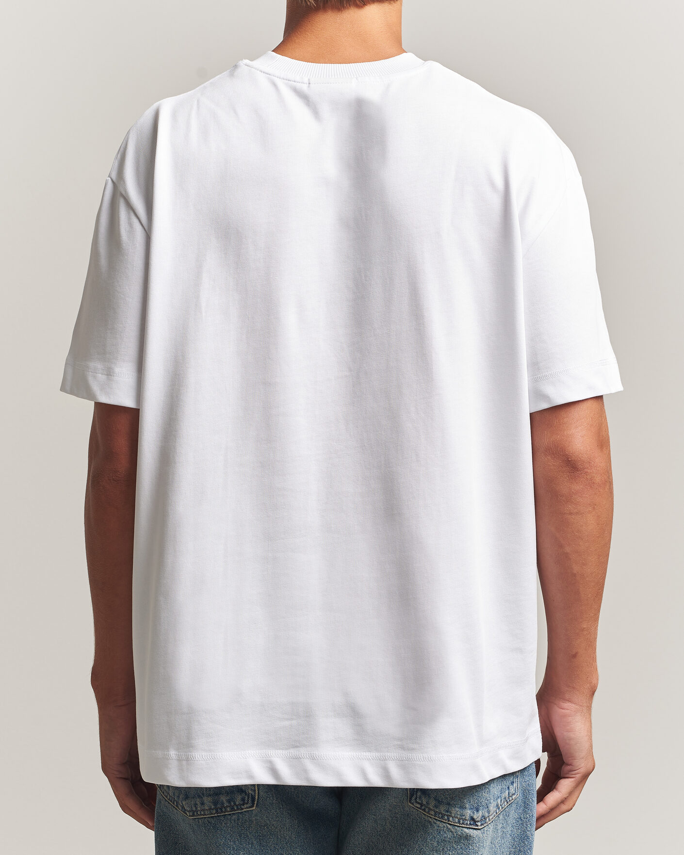 Hombres | Camisetas | LES DEUX | Heavyweight T-Shirt White