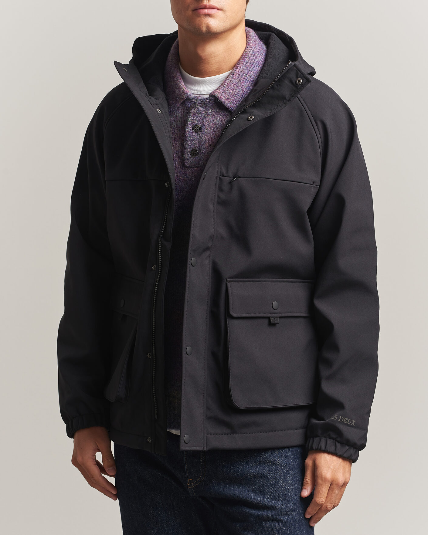 Hombres | Abrigos y chaquetas | LES DEUX | Shell Jacket Black