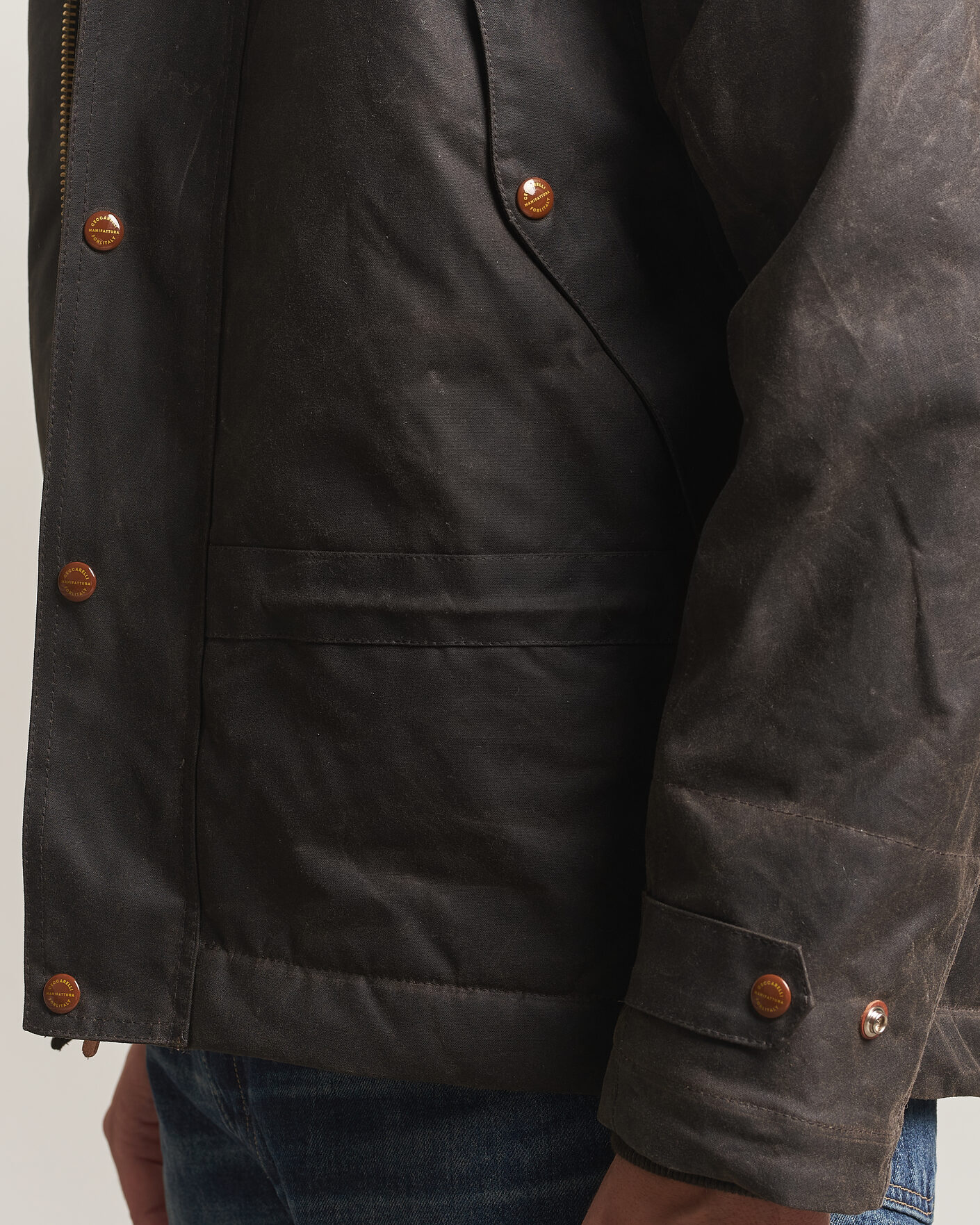 Hombres | Abrigos y chaquetas | Manifattura Ceccarelli | Mountain Jacket Chocolate