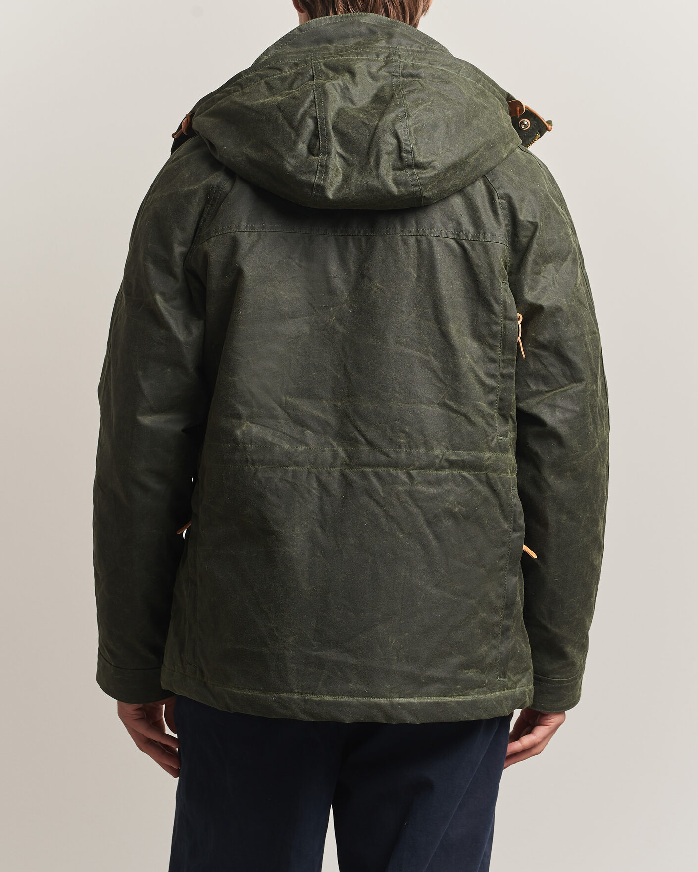 Hombres | Abrigos y chaquetas | Manifattura Ceccarelli | New Fisherman Parka Dark Green