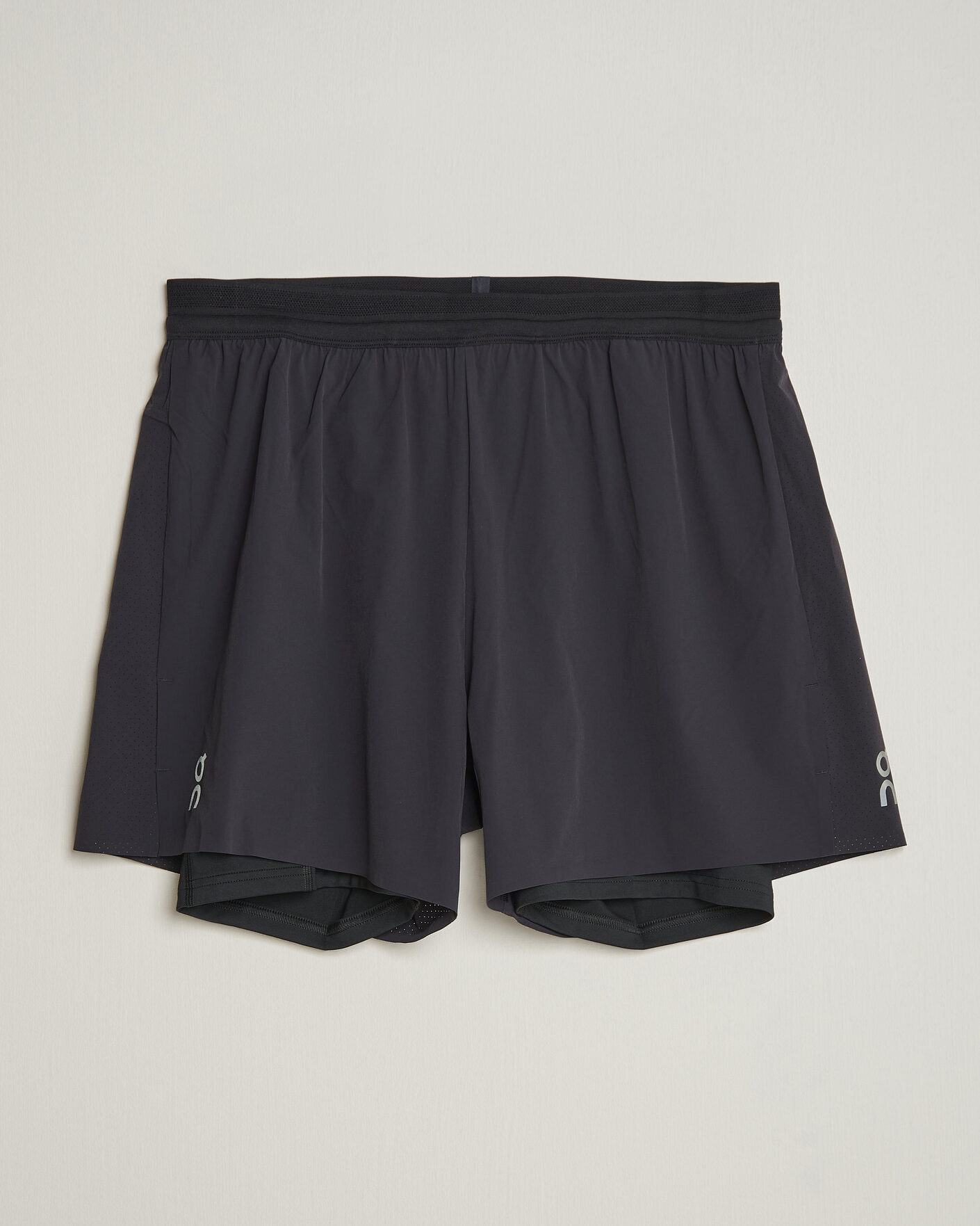 Hombres | Pantalones cortos | On | 5 Inch Performance 2/1 Shorts Black