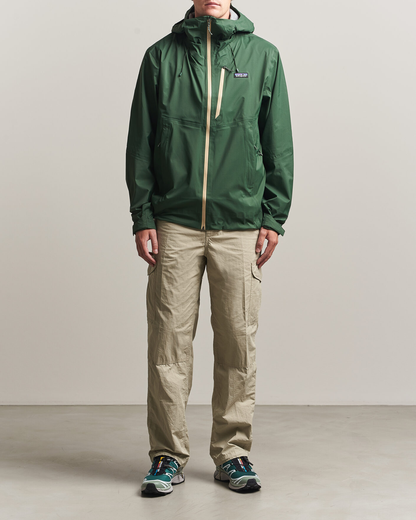 Hombres | Abrigos y chaquetas | Patagonia | Granite Crest Rain Jacket Treeline Green