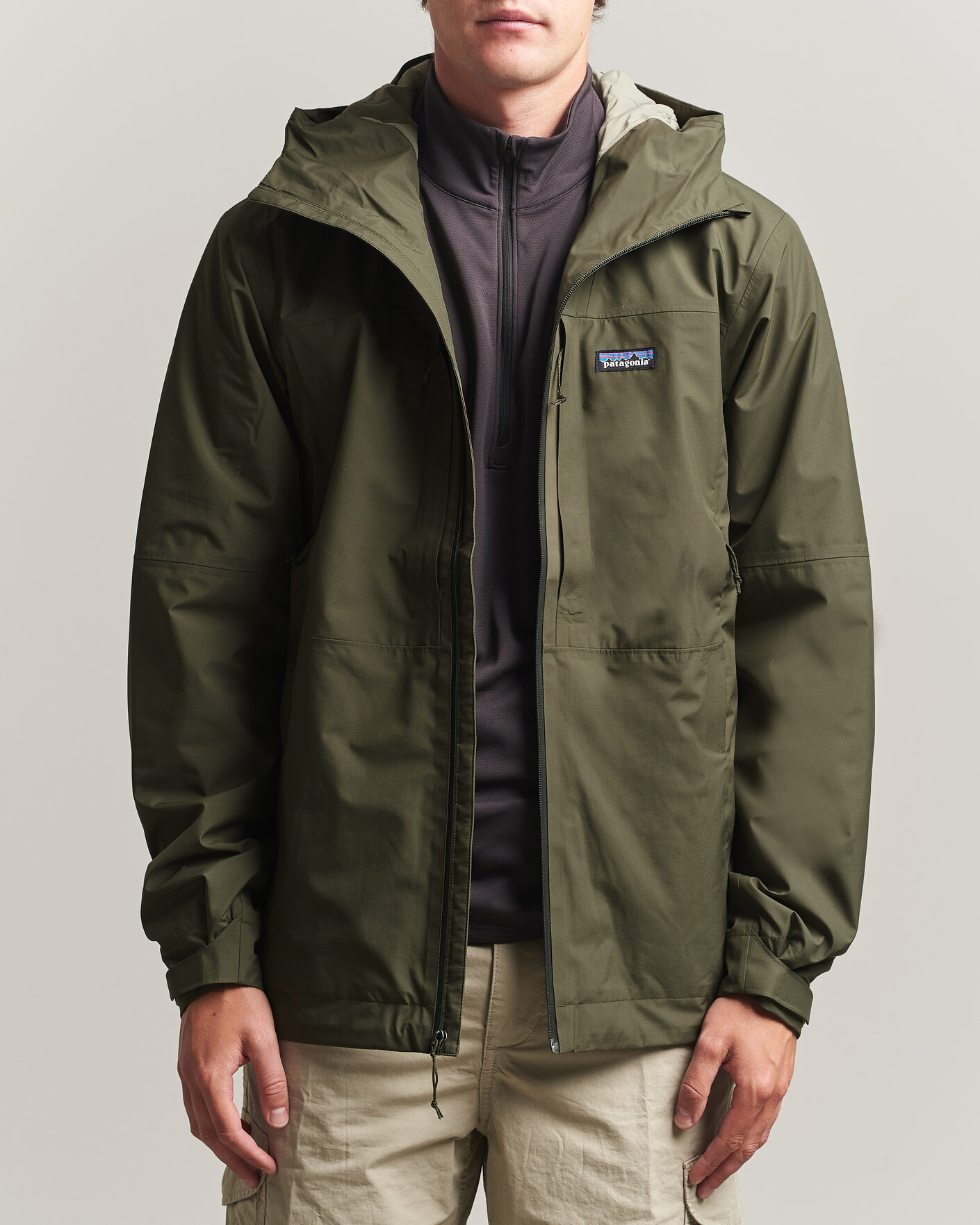 Hombres | Abrigos y chaquetas | Patagonia | Insulated Boulder Fork Rain Jacket Basin Green