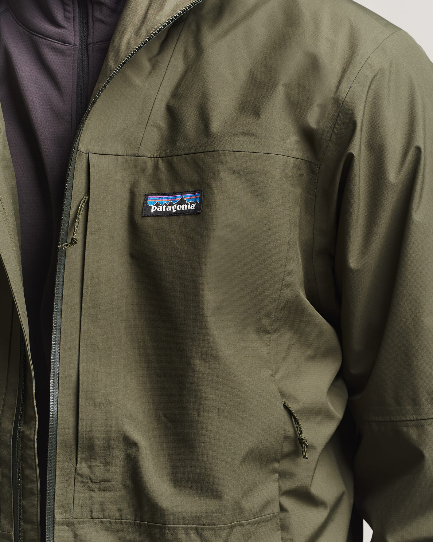 Hombres | Abrigos y chaquetas | Patagonia | Insulated Boulder Fork Rain Jacket Basin Green