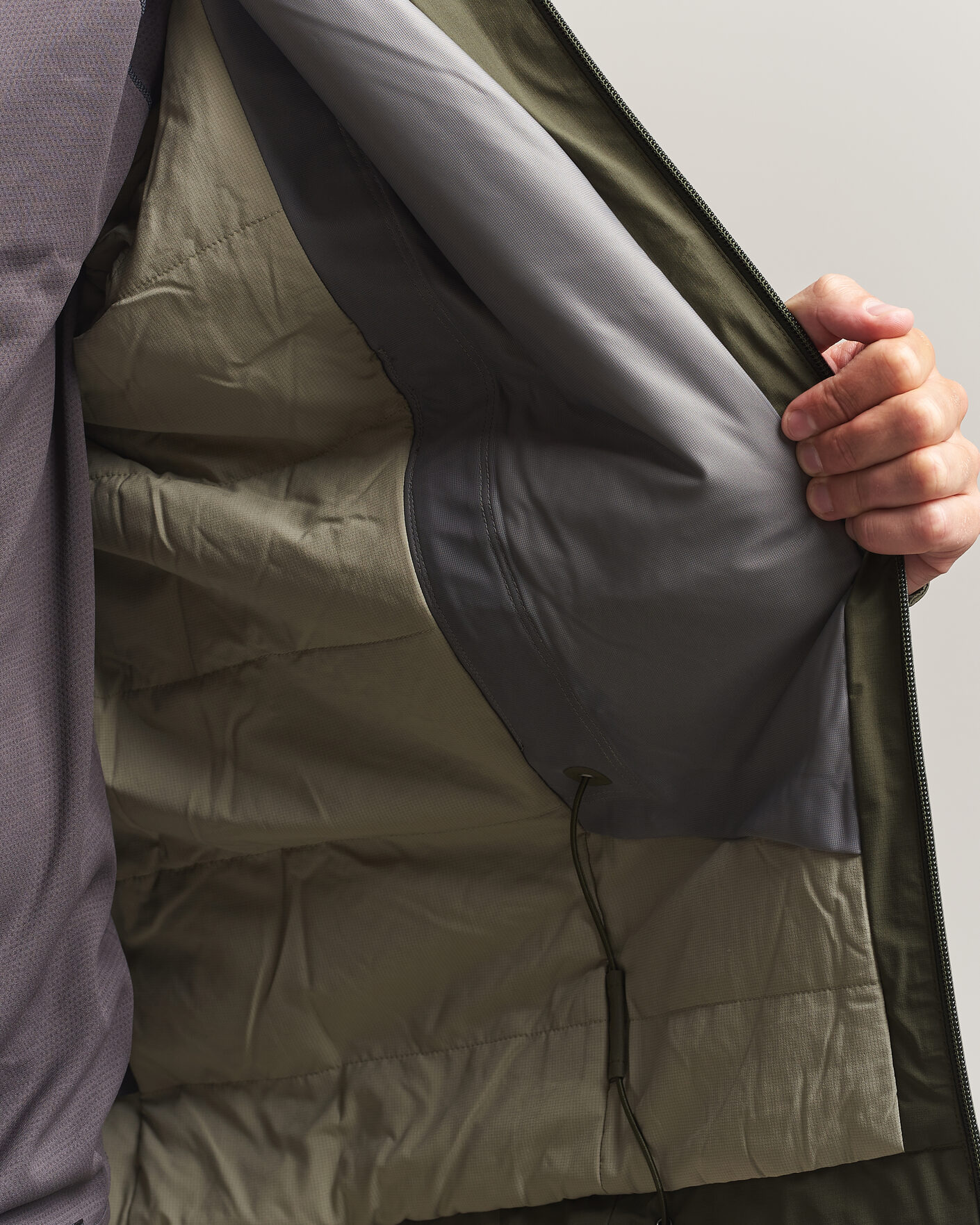 Hombres | Abrigos y chaquetas | Patagonia | Insulated Boulder Fork Rain Jacket Basin Green