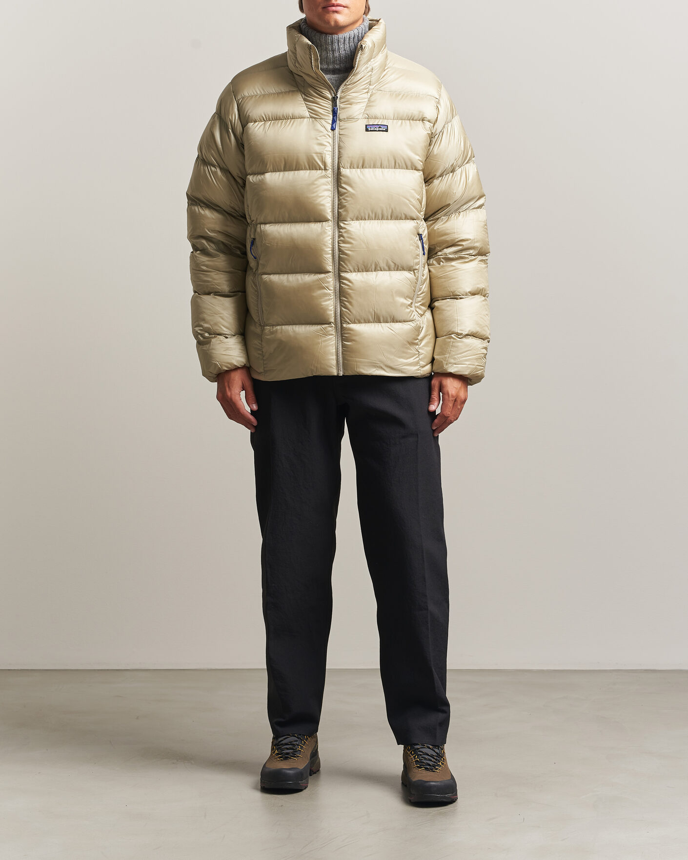 Hombres | Abrigos y chaquetas | Patagonia | Fitz Roy Down  Jacket Weathered Stone
