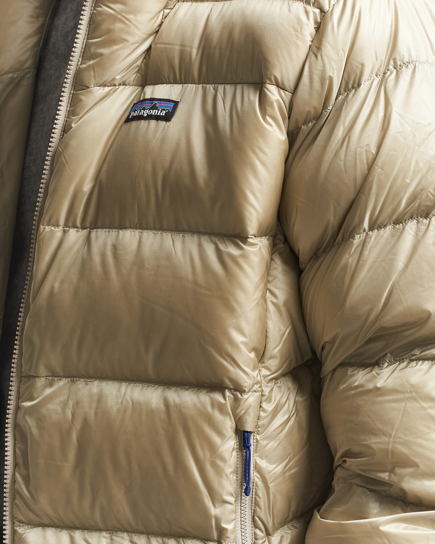 Hombres | Abrigos y chaquetas | Patagonia | Fitz Roy Down  Jacket Weathered Stone