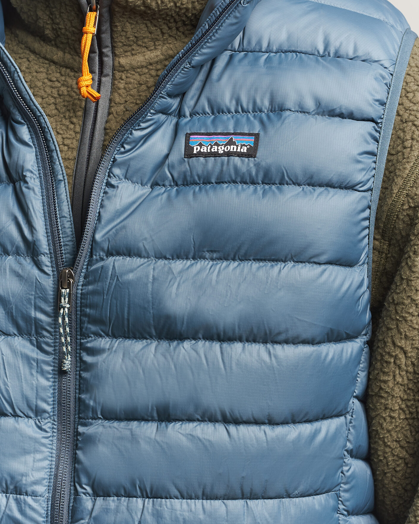 Hombres | Chalecos | Patagonia | Sweater Vest Summit Blue