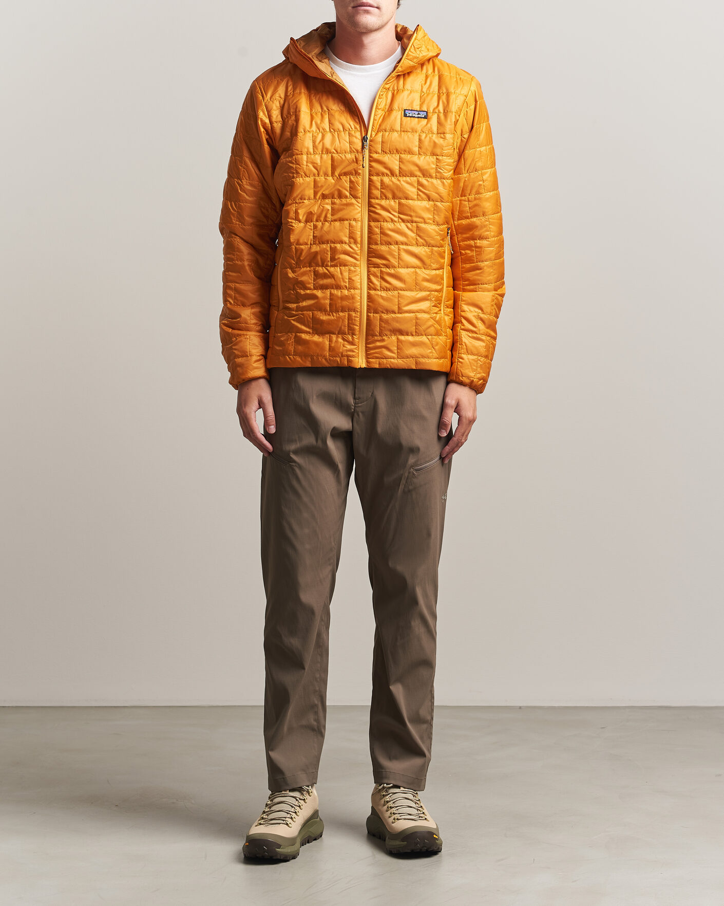 Hombres | Abrigos y chaquetas | Patagonia | Nano Puff Hoodie Autumn Orange