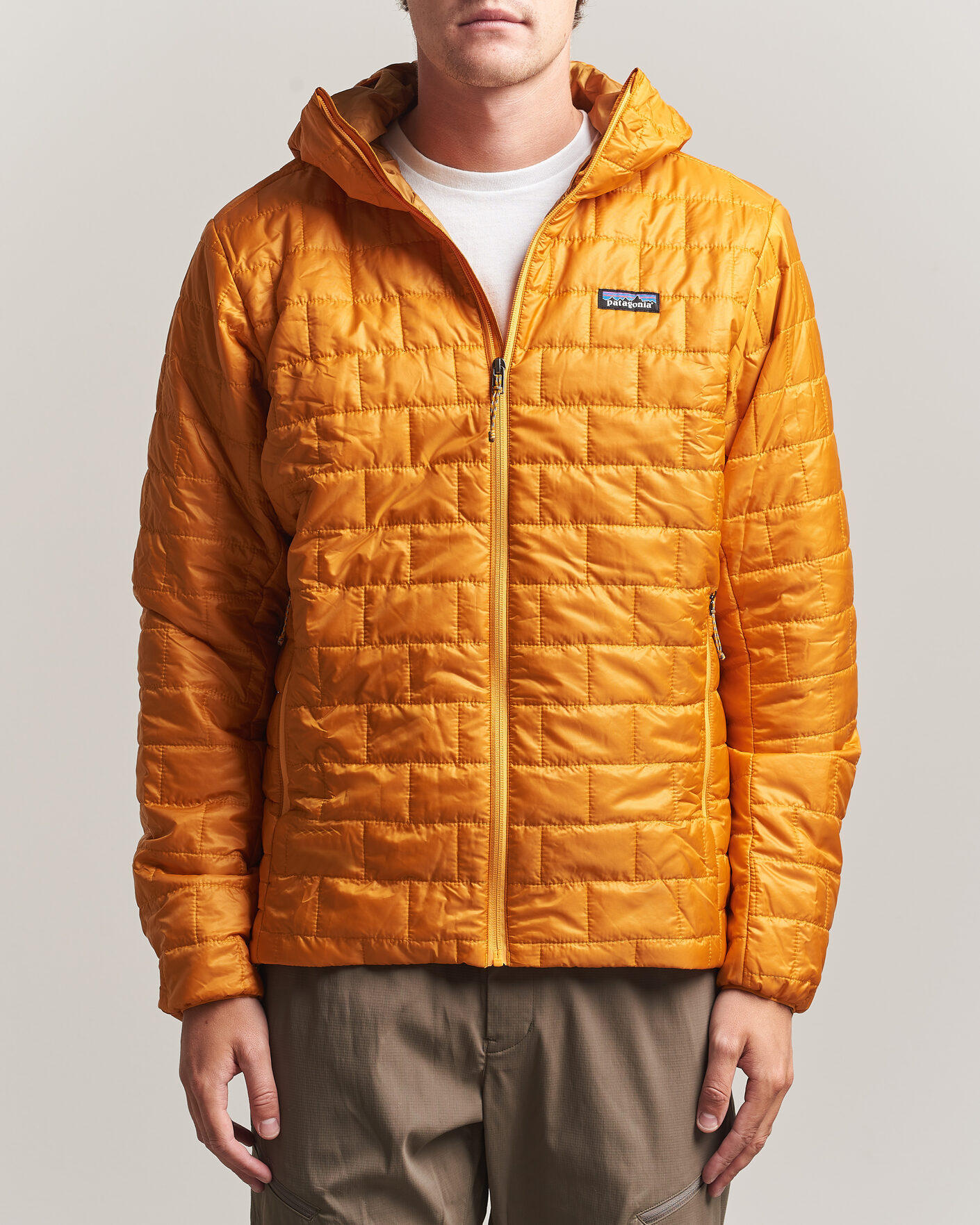 Hombres | Abrigos y chaquetas | Patagonia | Nano Puff Hoodie Autumn Orange