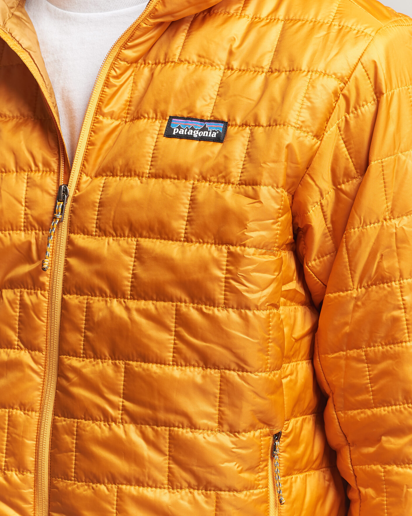 Hombres | Abrigos y chaquetas | Patagonia | Nano Puff Hoodie Autumn Orange
