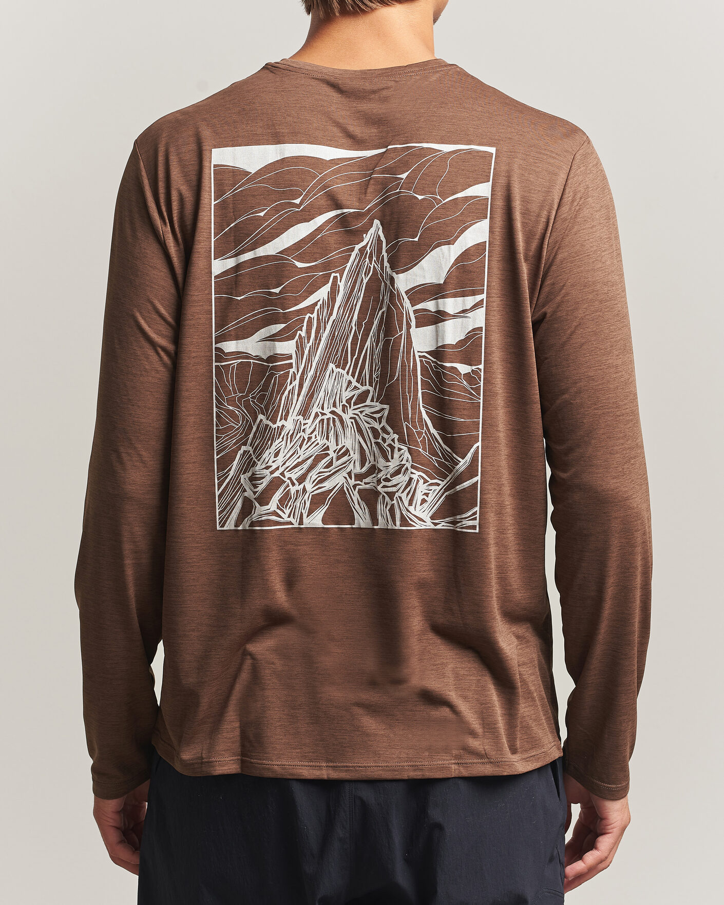 Hombres | Camisetas | Patagonia | Long Sleeve Cap Cool Shirt Berm Brown