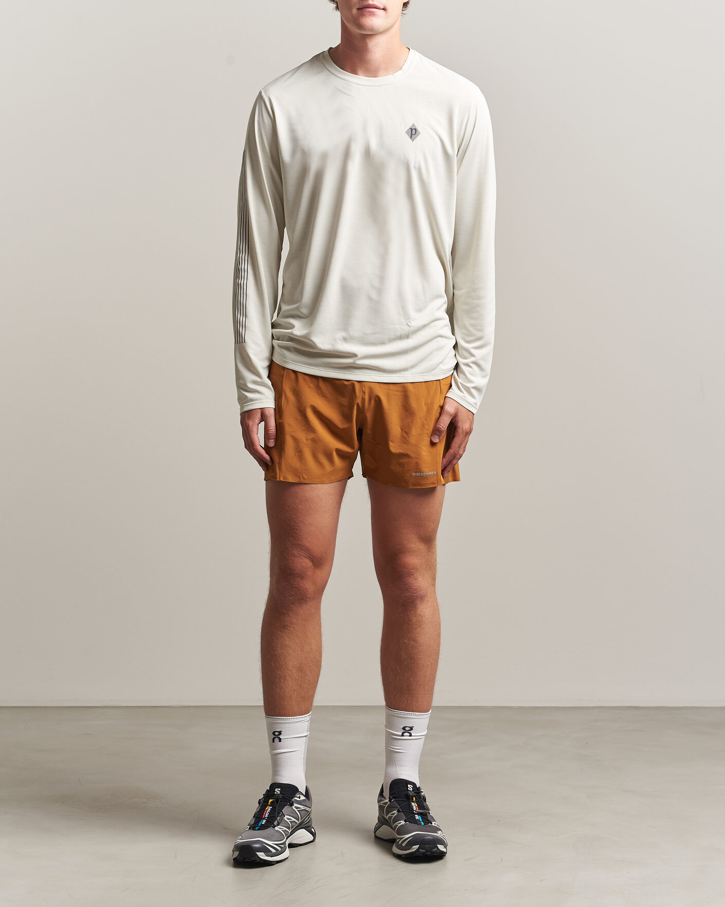 Hombres | Pantalones cortos | Patagonia | Strider Pro 5 Inch Short Cinnamon Brown