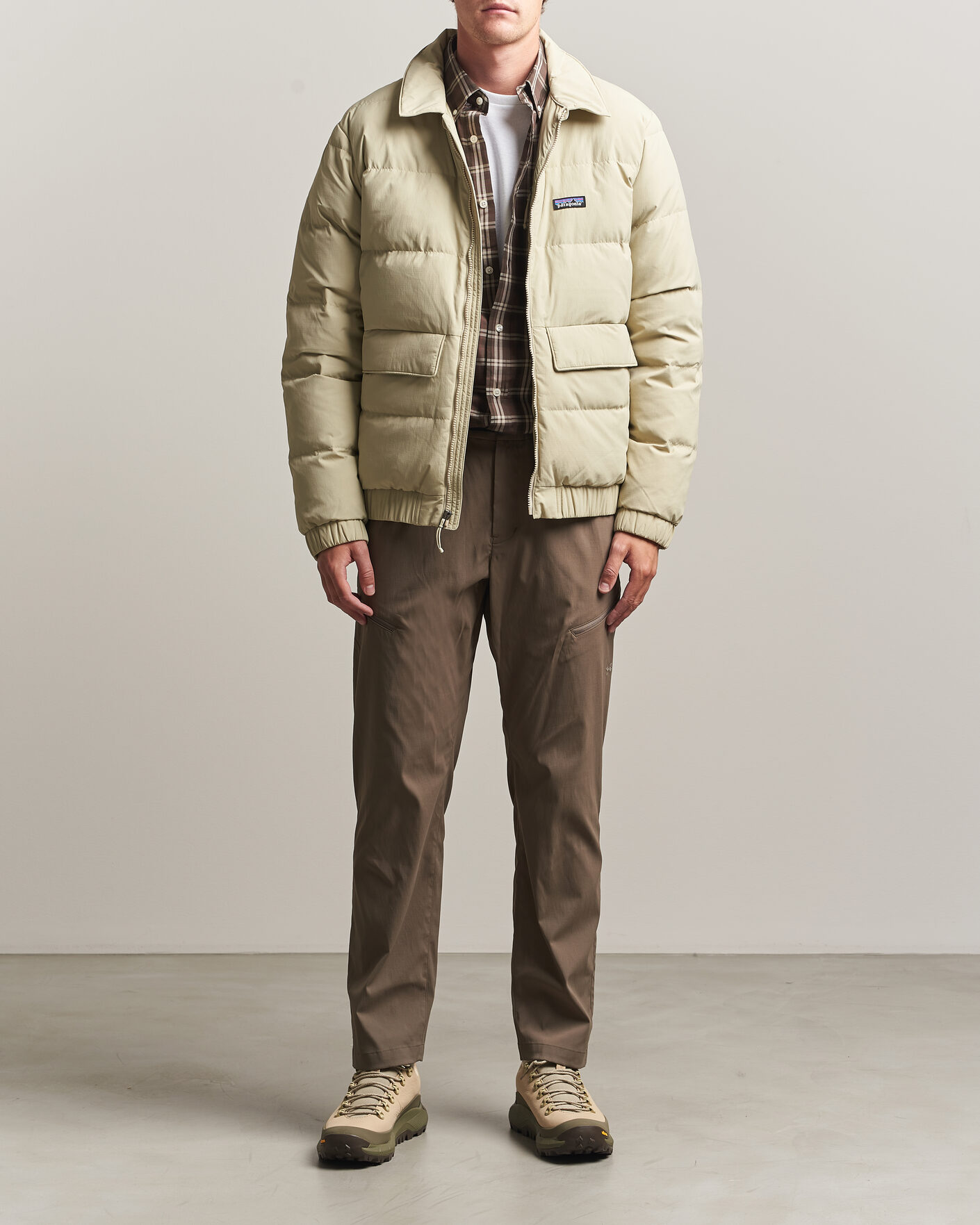 Hombres | Abrigos y chaquetas | Patagonia | Sisar Down Jacket Weathered Stone