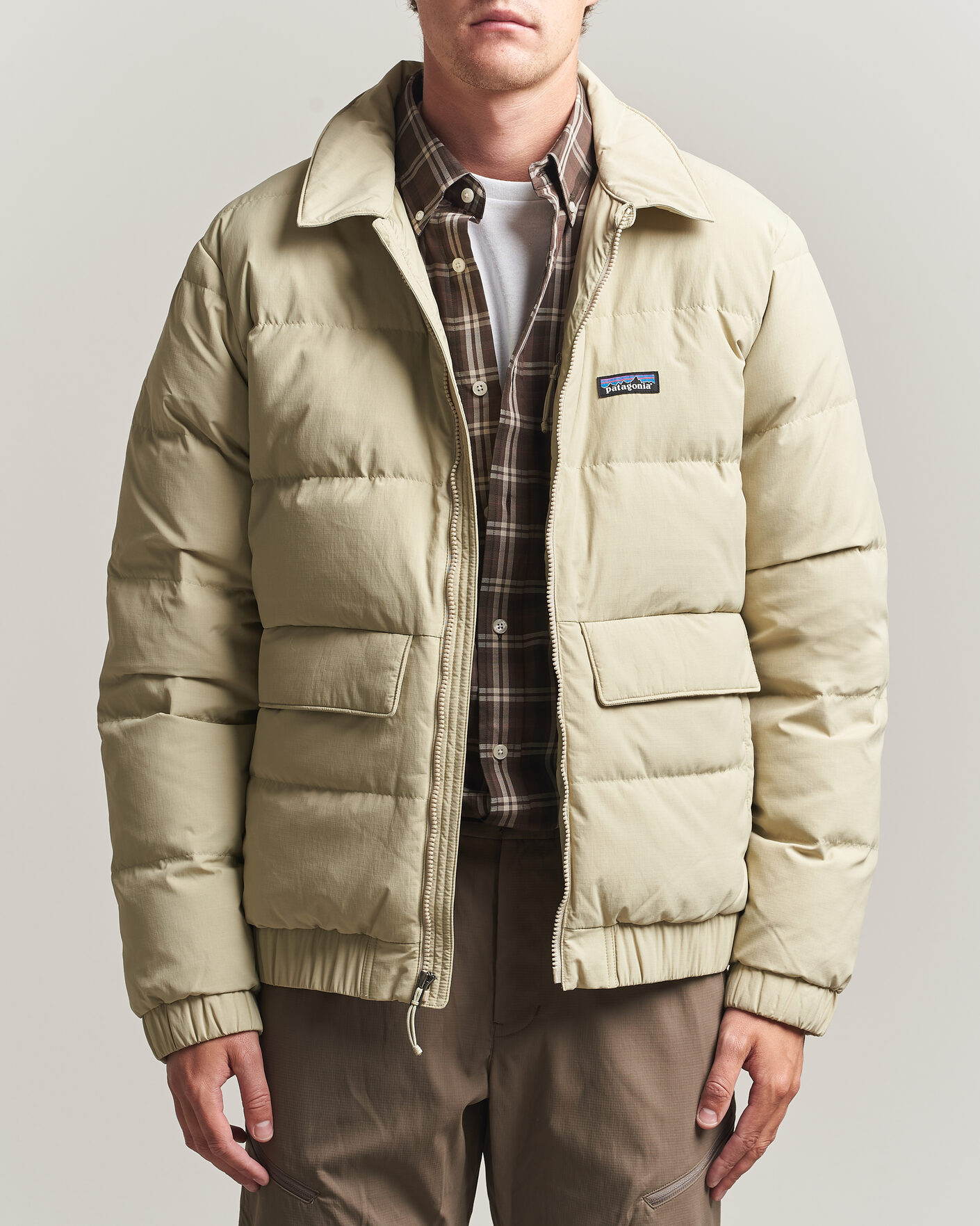 Hombres | Abrigos y chaquetas | Patagonia | Sisar Down Jacket Weathered Stone