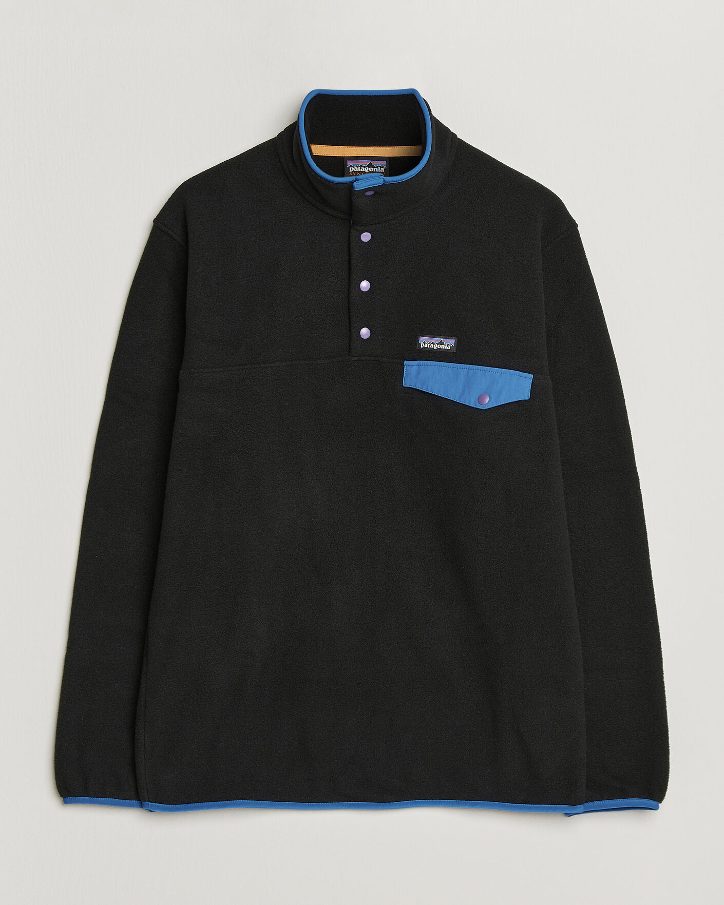 Hombres | Jerséis y prendas de punto | Patagonia | Synch Snap T Half Zip Fleece Black