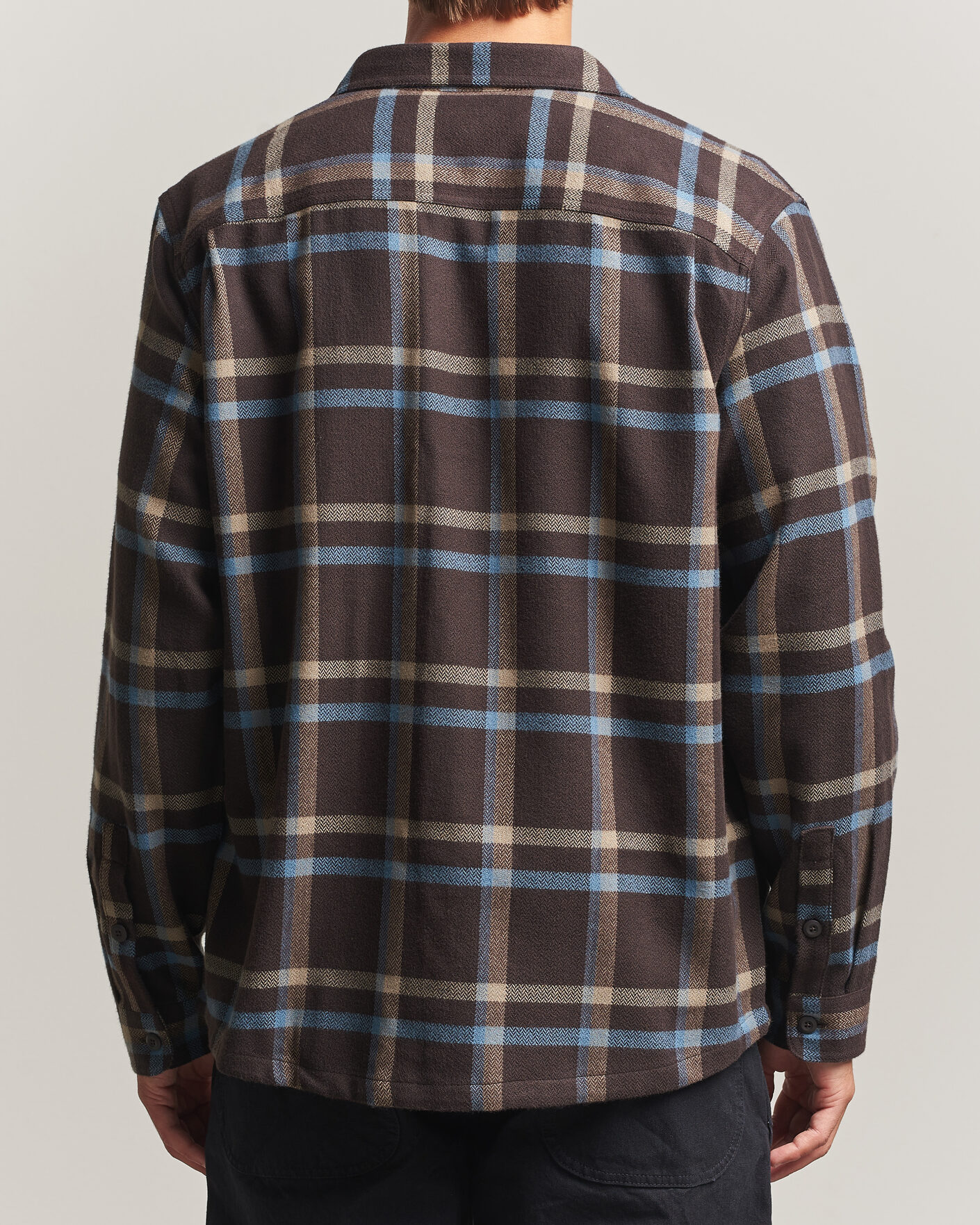 Hombres | Camisas | Patagonia | Fjord Flannel Shirt Den Brown