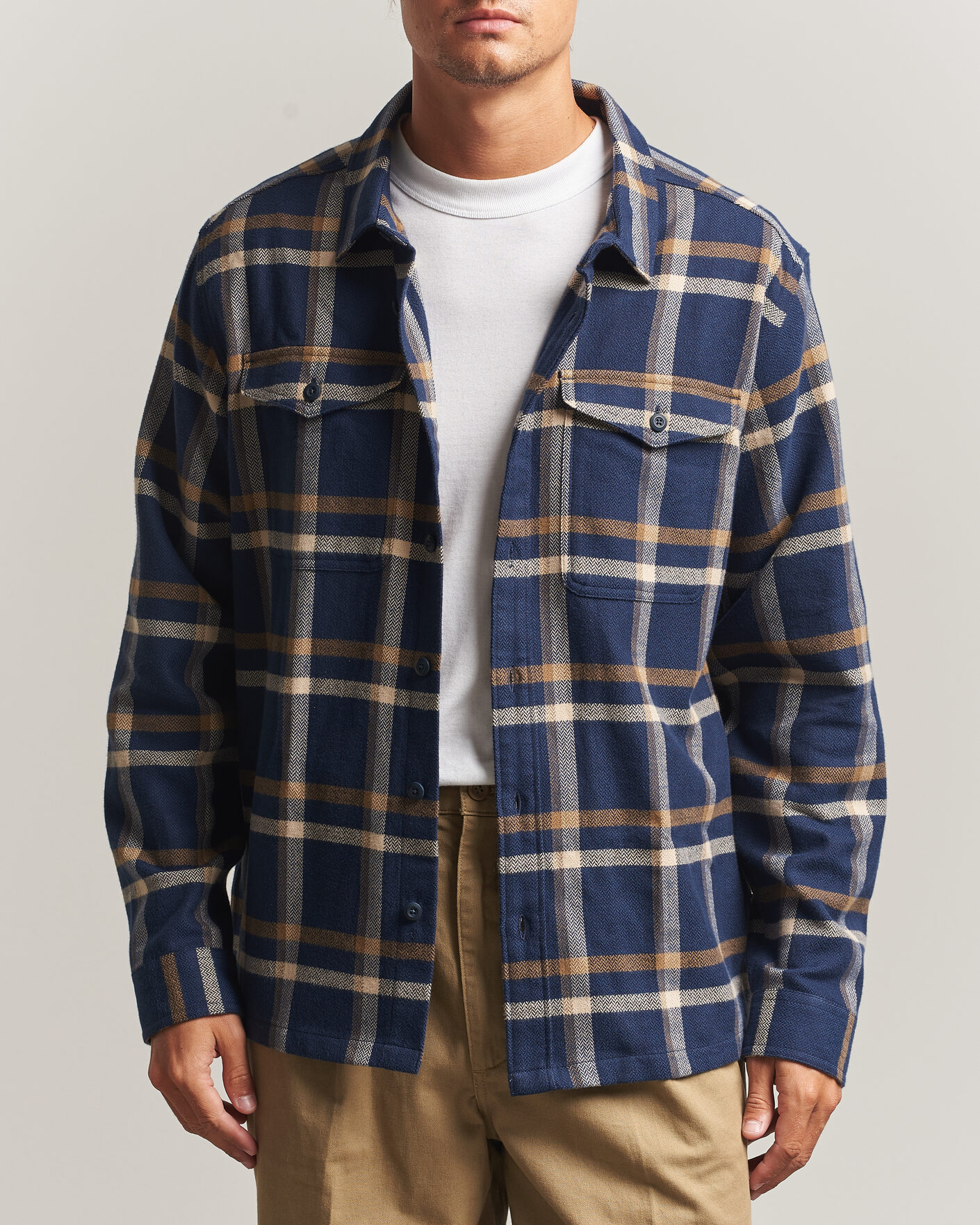 Hombres | Camisas | Patagonia | Fjord Flannel Shirt New Navy