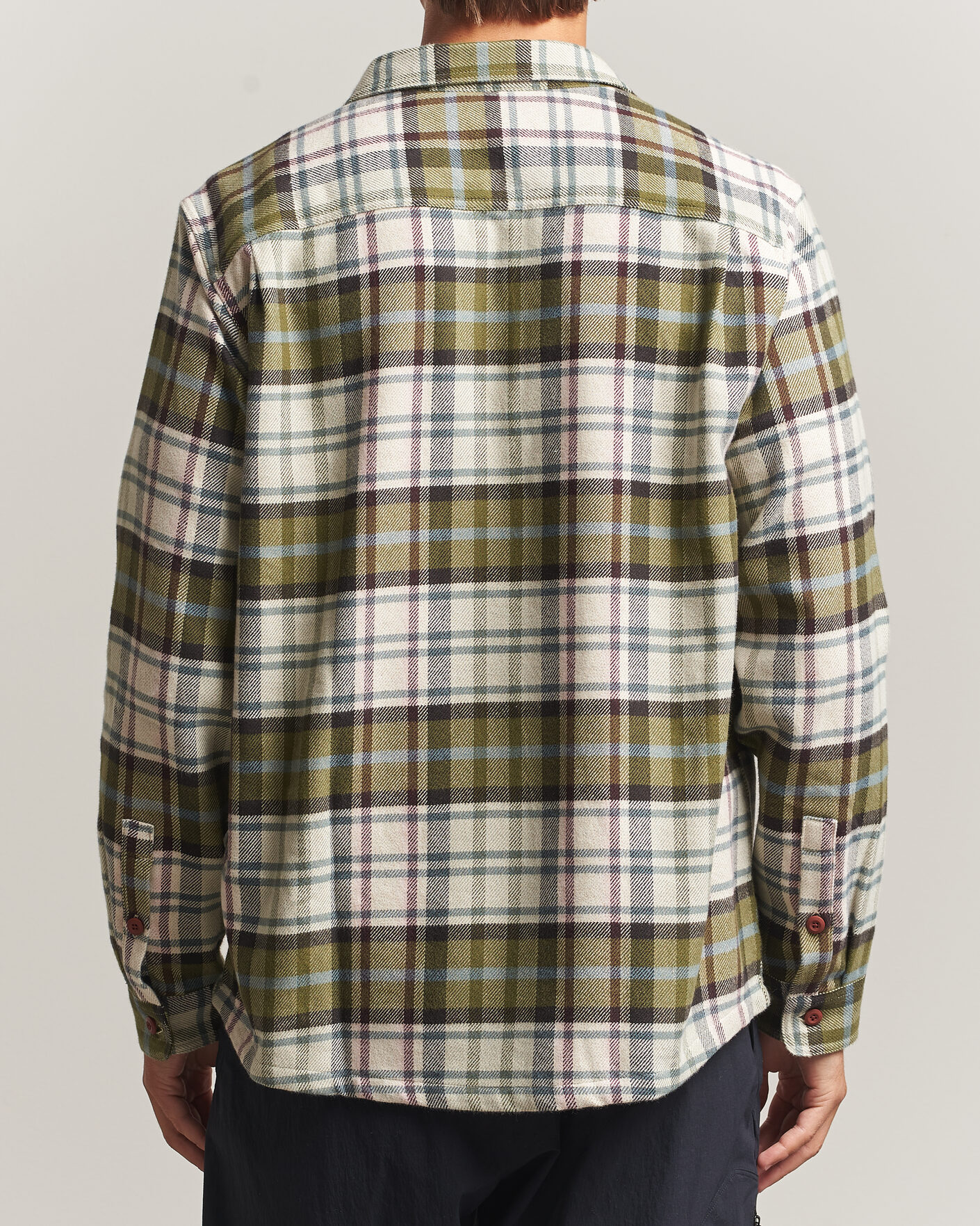 Hombres | Camisas | Patagonia | Fjord Flannel Shirt Weathered Stone
