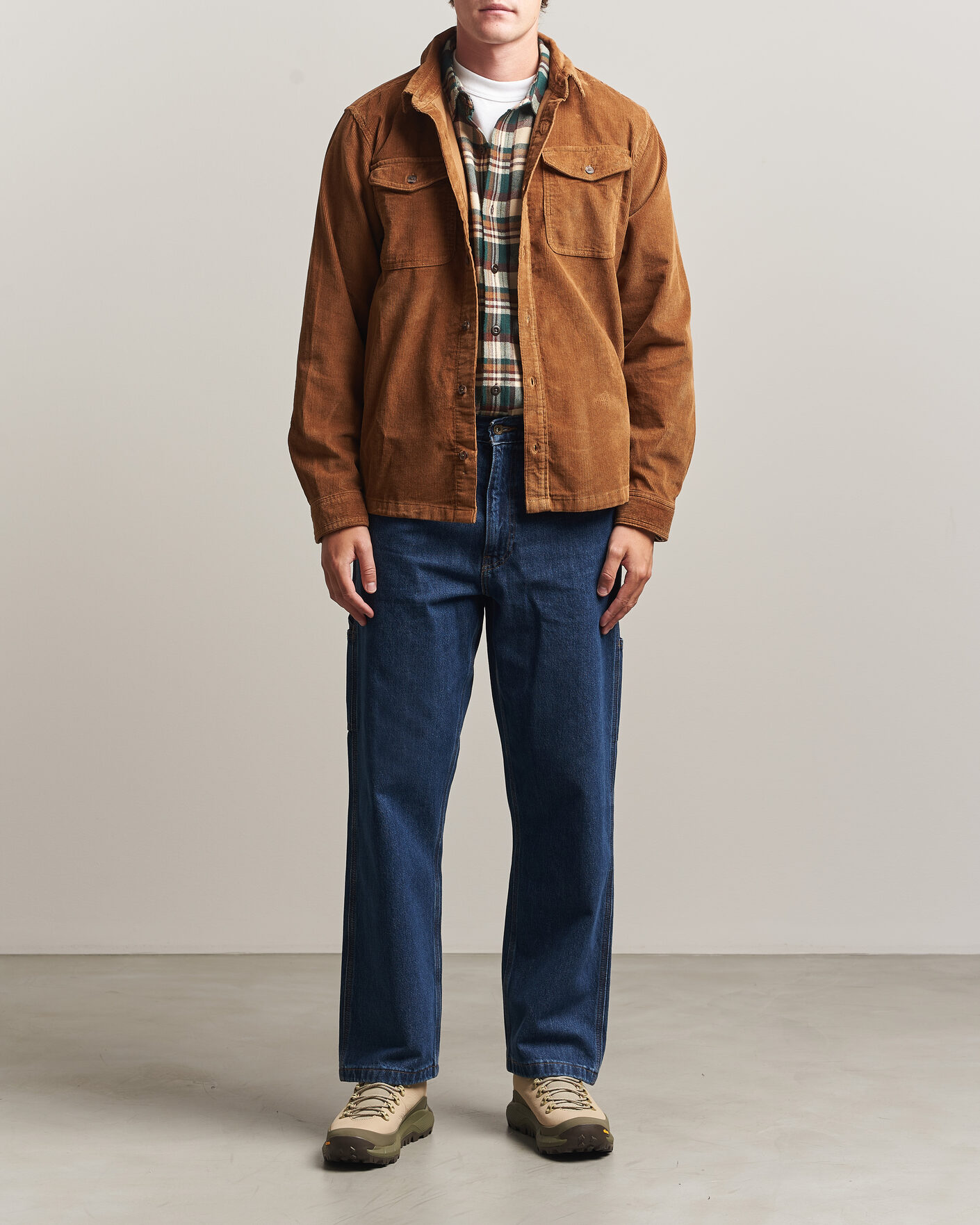 Hombres | Camisas | Patagonia | Corduroy Shirt Deer Brown