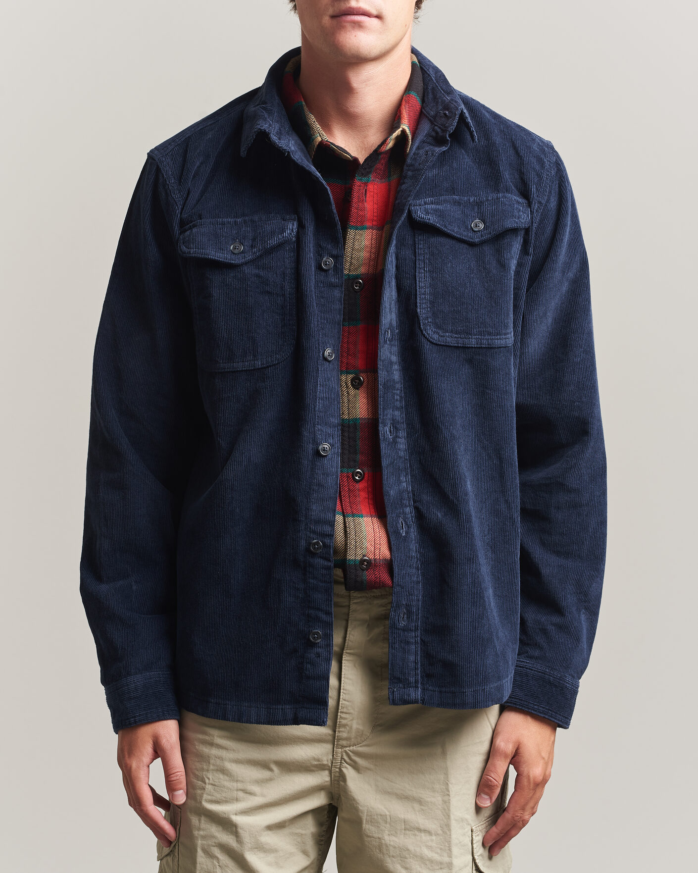 Hombres | Camisas | Patagonia | Corduroy Shirt New Navy