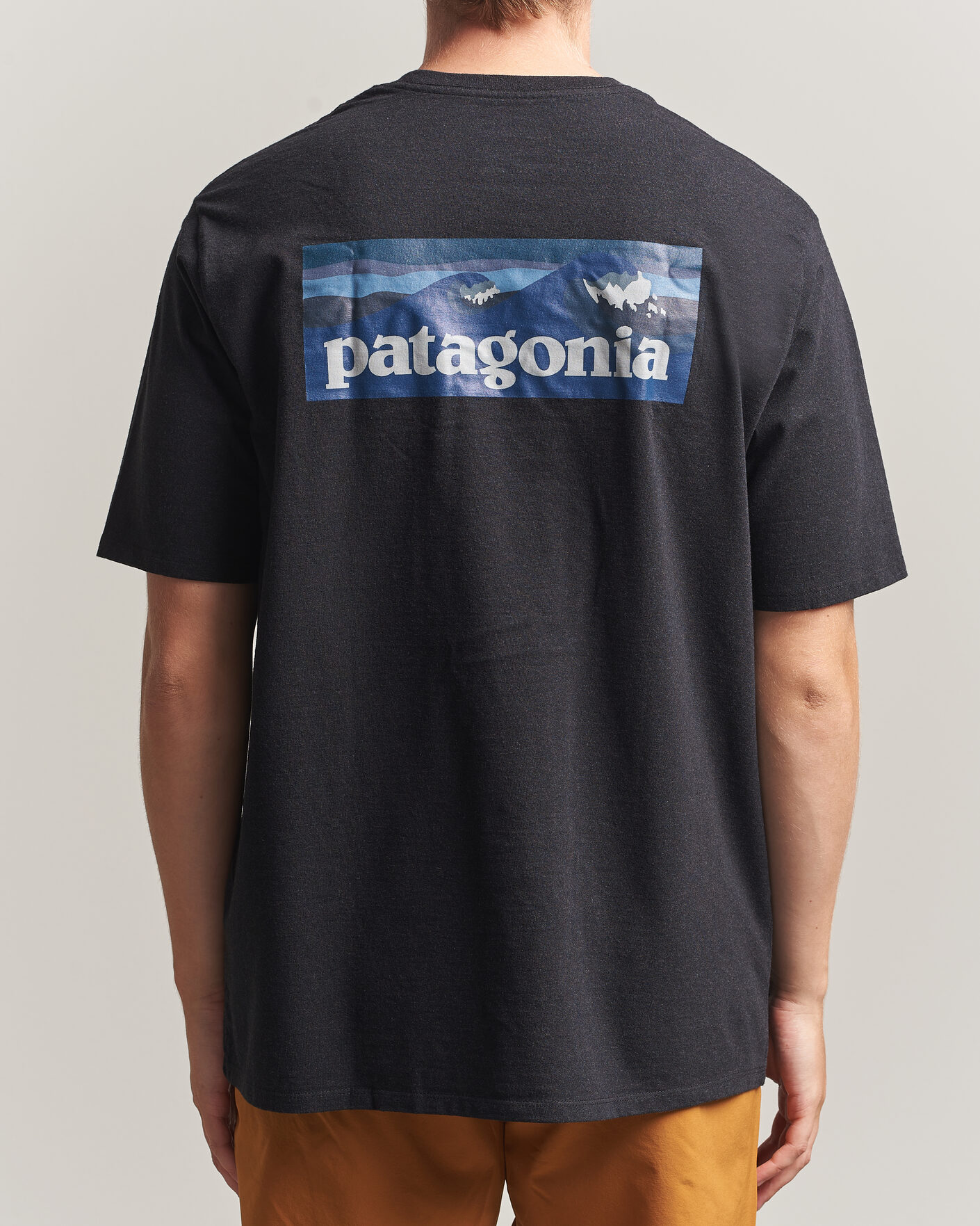Hombres | Camisetas | Patagonia | Boardshort Logo Pocket Responsibili T-Shirt Ink Black