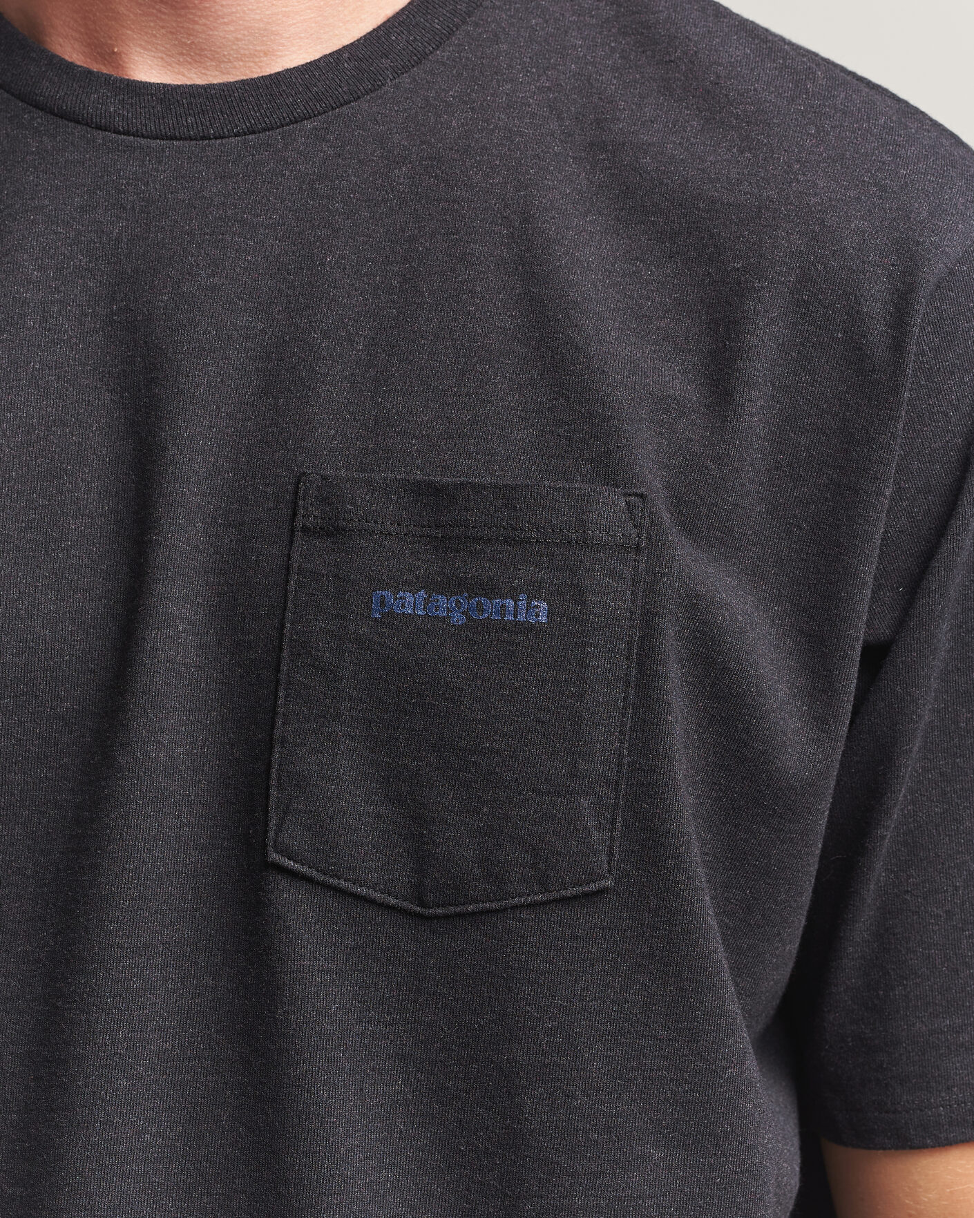 Hombres | Camisetas | Patagonia | Boardshort Logo Pocket Responsibili T-Shirt Ink Black