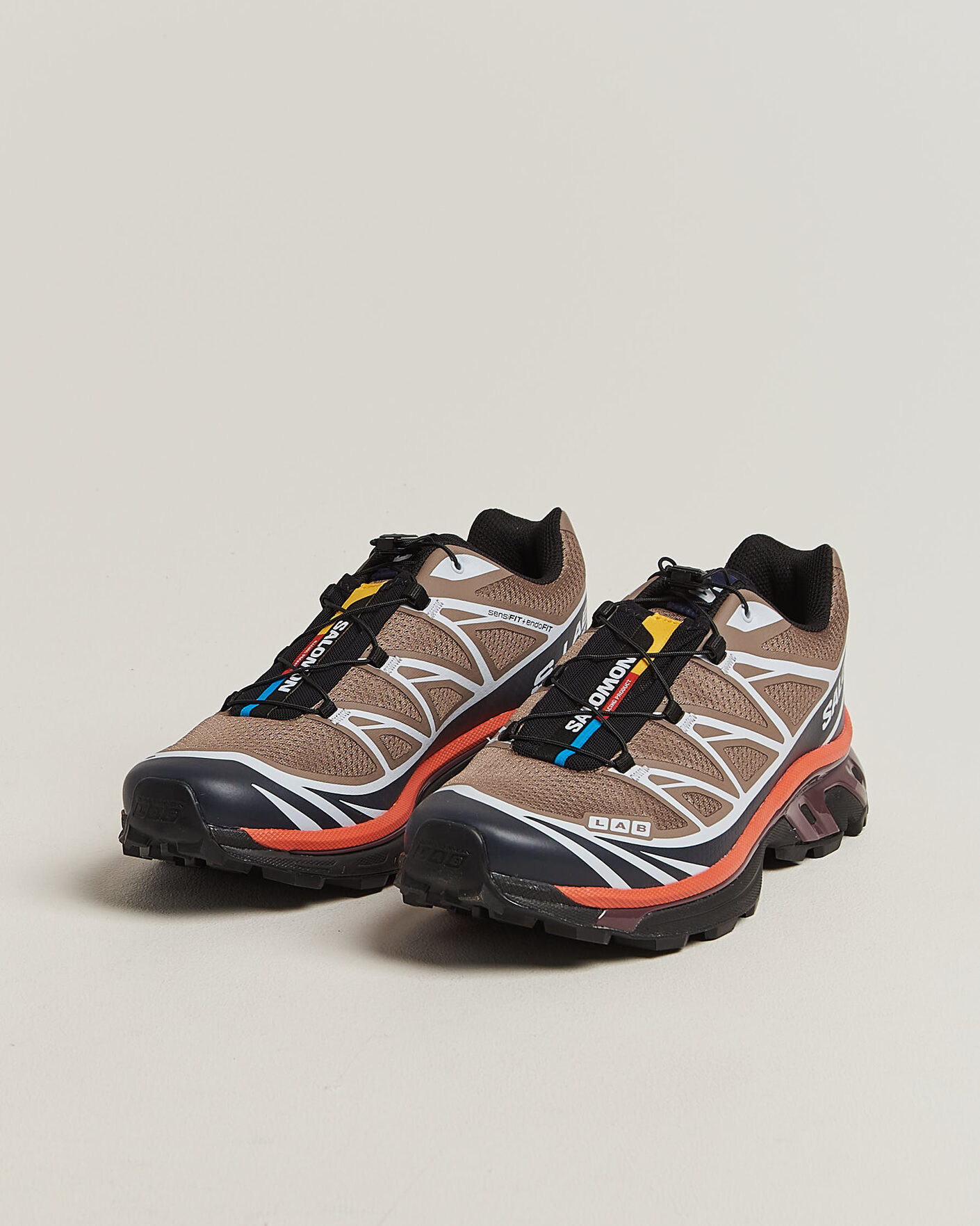 Hombres | Zapatillas de trail | Salomon | XT-6 Sneakers Walnut/Maritime Blue