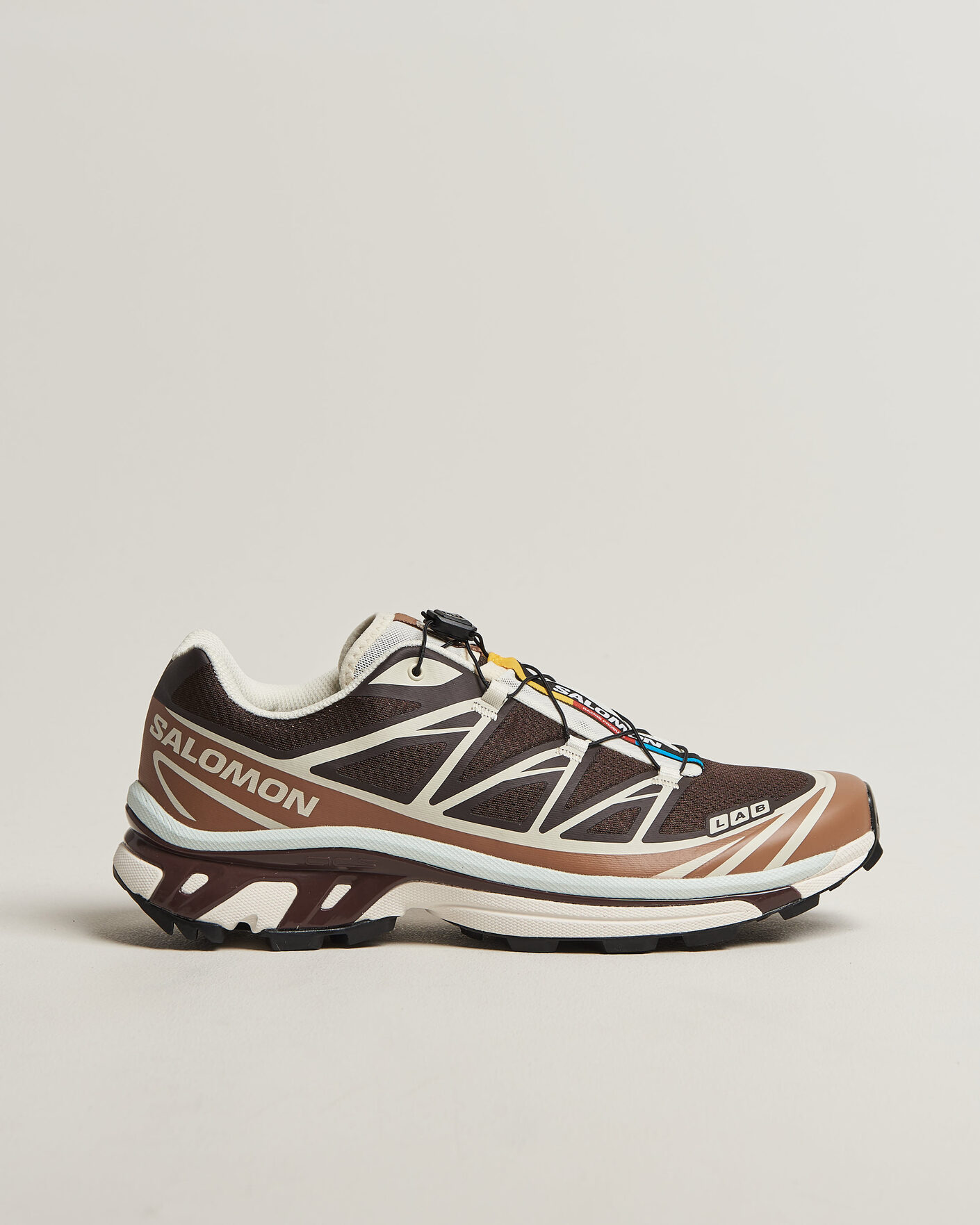 Hombres | Zapatillas de trail | Salomon | XT-6 Sneakers Black Coffee/Burro