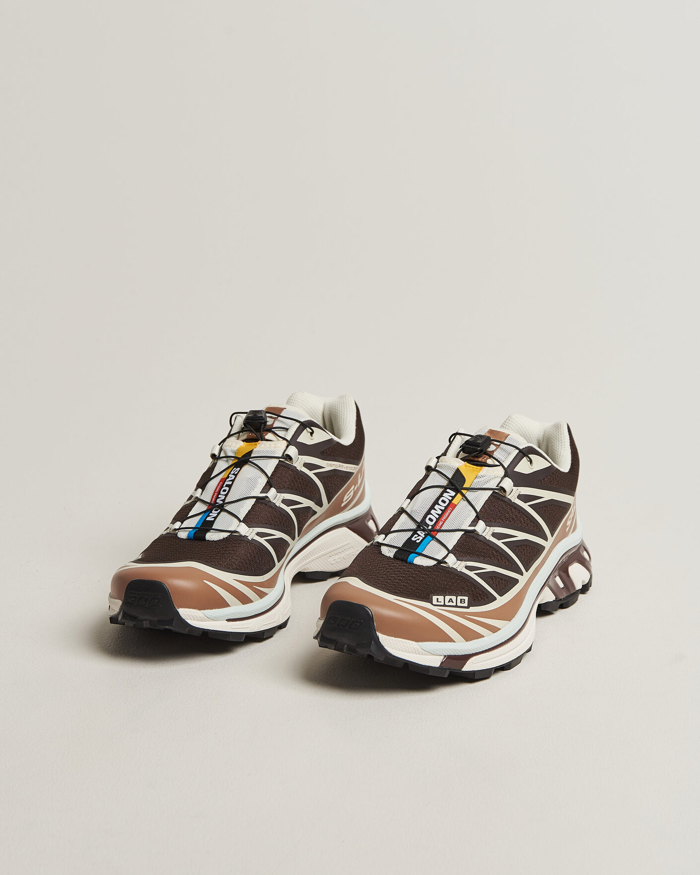 Hombres | Zapatillas de trail | Salomon | XT-6 Sneakers Black Coffee/Burro