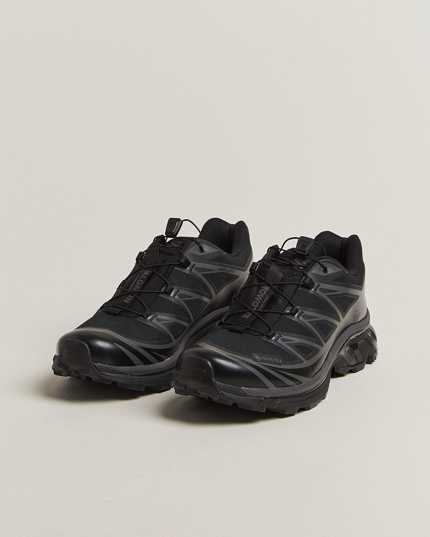Hombres | Zapatillas de trail | Salomon | XT-6 GTX Sneakers Black/Asphalt