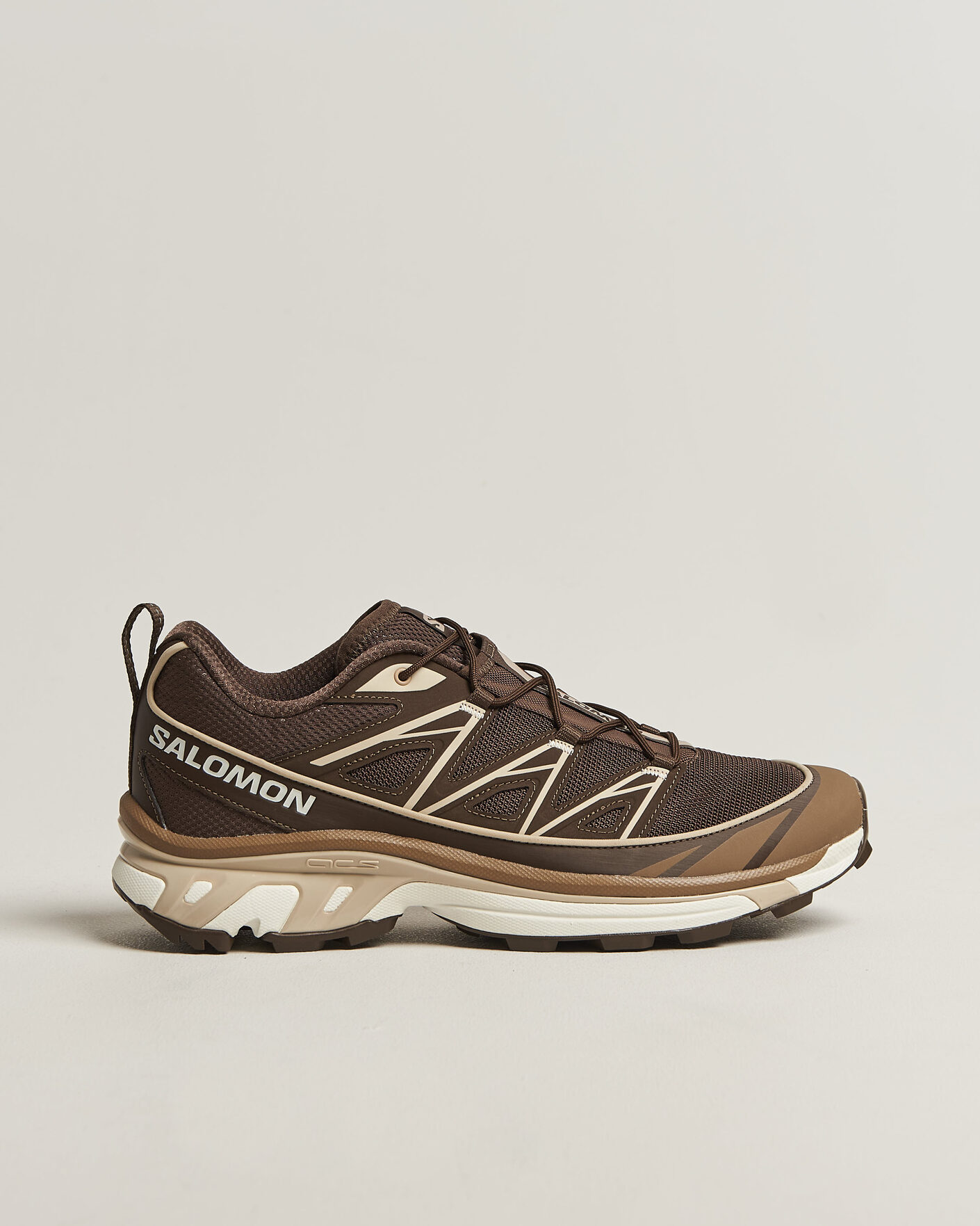 Hombres | Zapatillas de trail | Salomon | XT-6 Expanse Sneakers Earth Brown/White Pepper