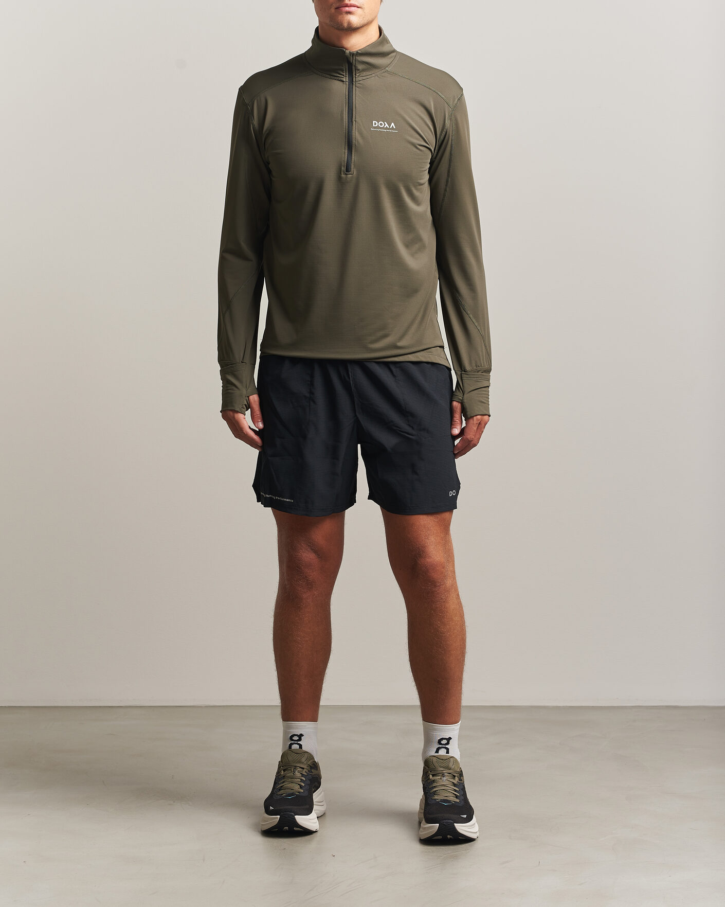 Hombres | Jerséis y prendas de punto | DOXA | Thermal Half Zip Terra