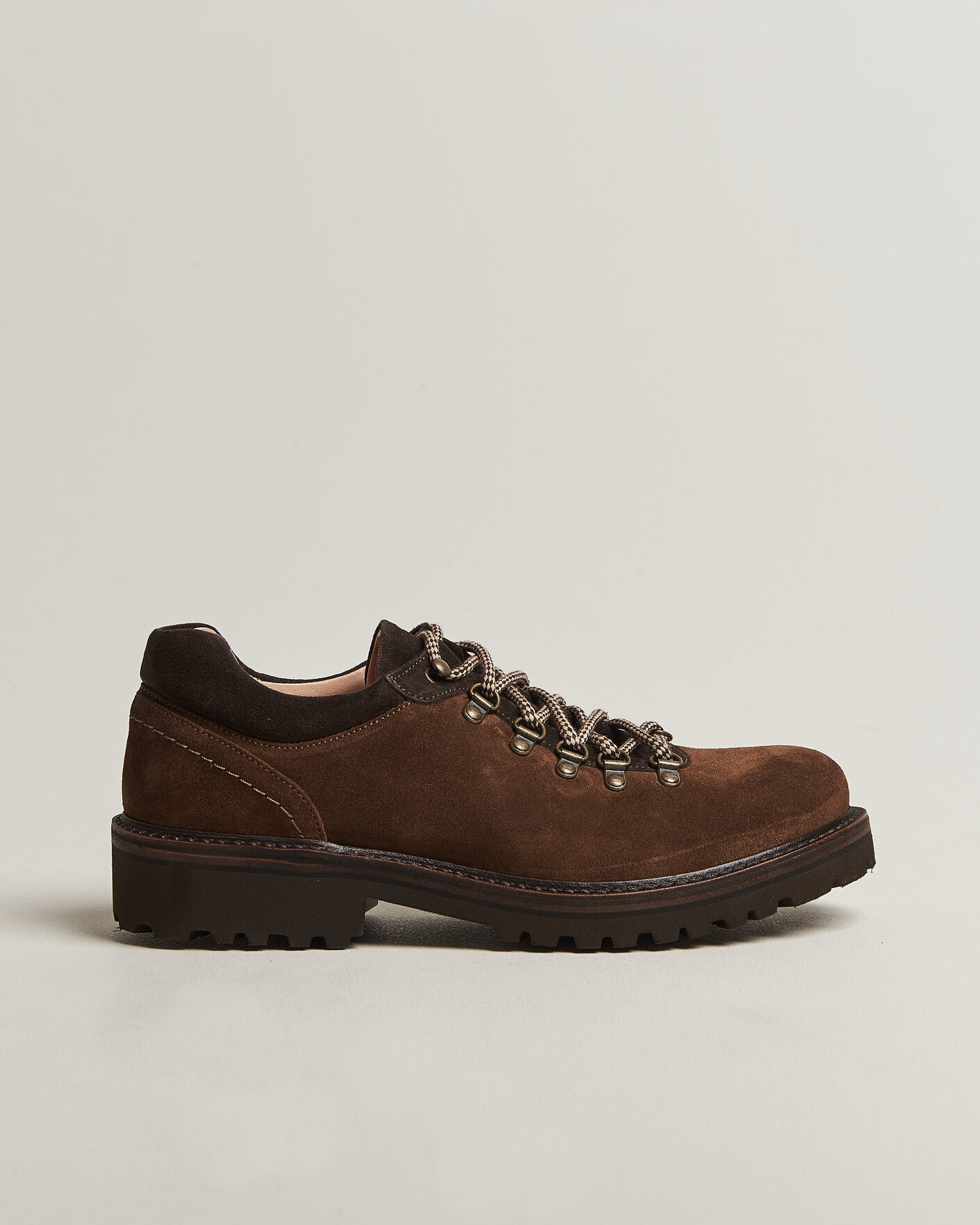 Hombres | Botas | Astorflex | Forflex Low Mountain Shoe Dark Khaki Suede