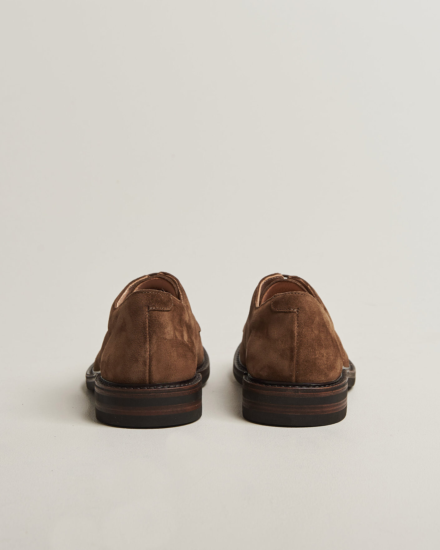 Hombres | Zapatos derby | Astorflex | Carlflex Moc Toe Dark Khaki Suede