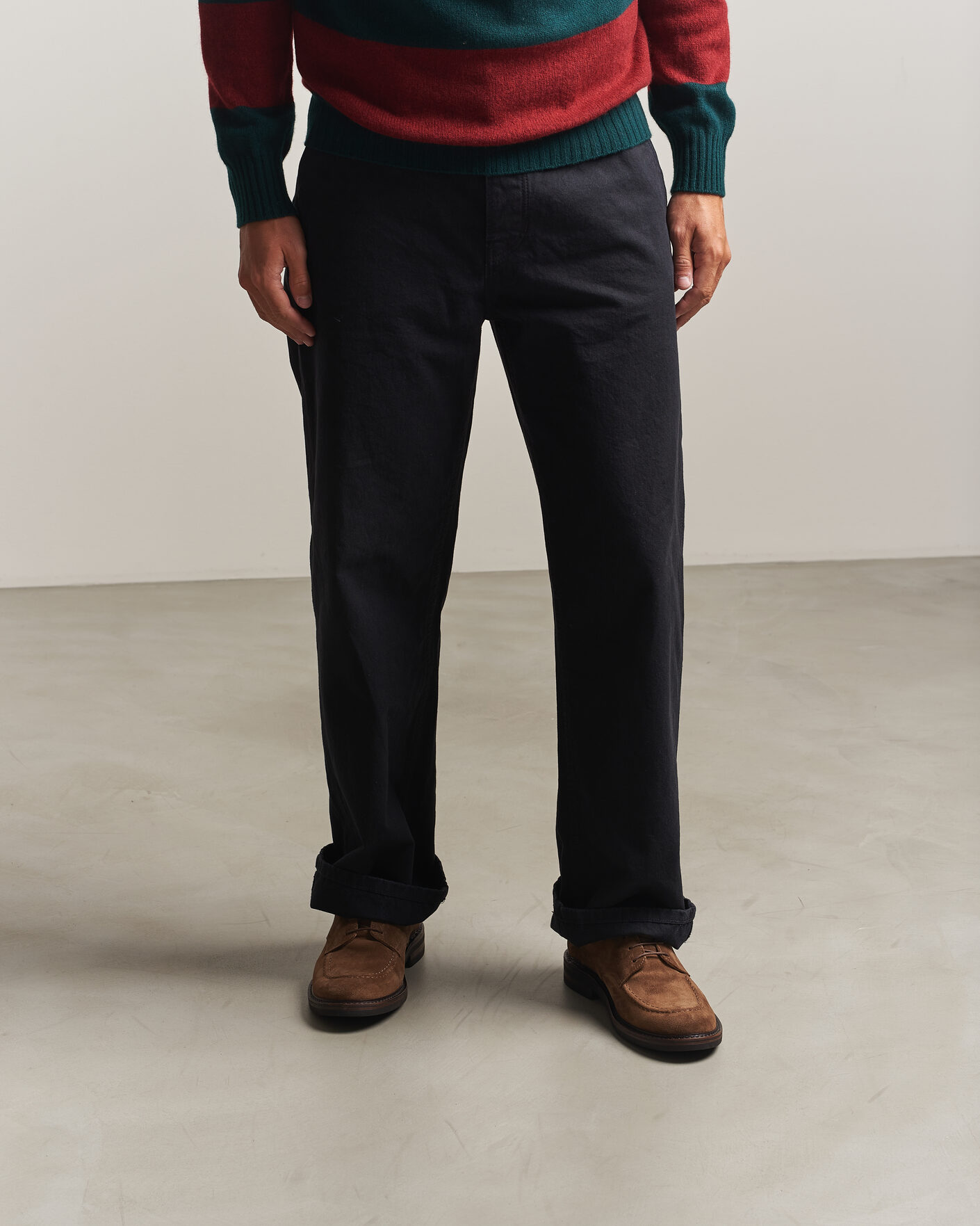 Hombres | Zapatos derby | Astorflex | Carlflex Moc Toe Dark Khaki Suede