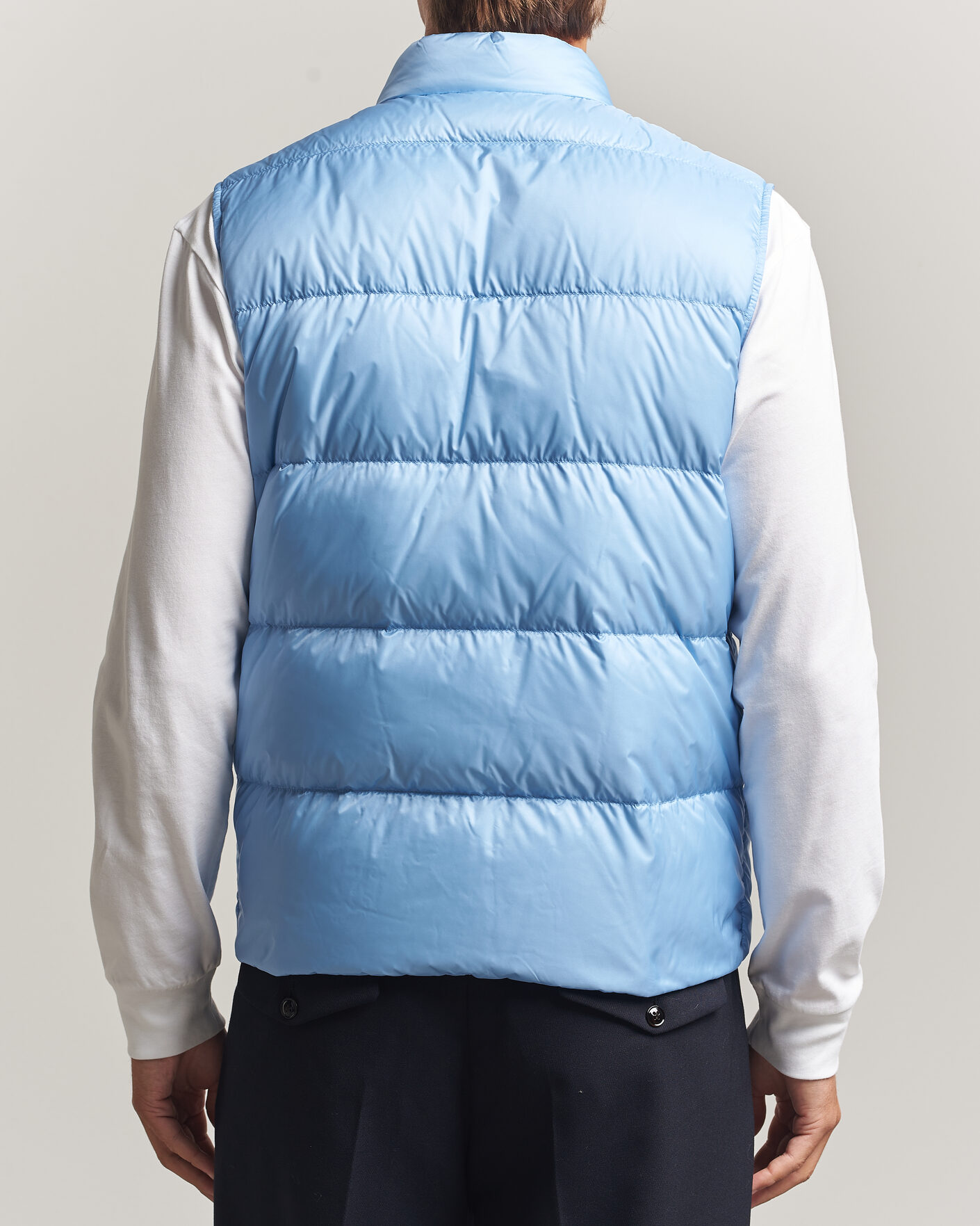 Hombres | Chalecos | Moncler | Tuquerouye Down Vest Light Blue