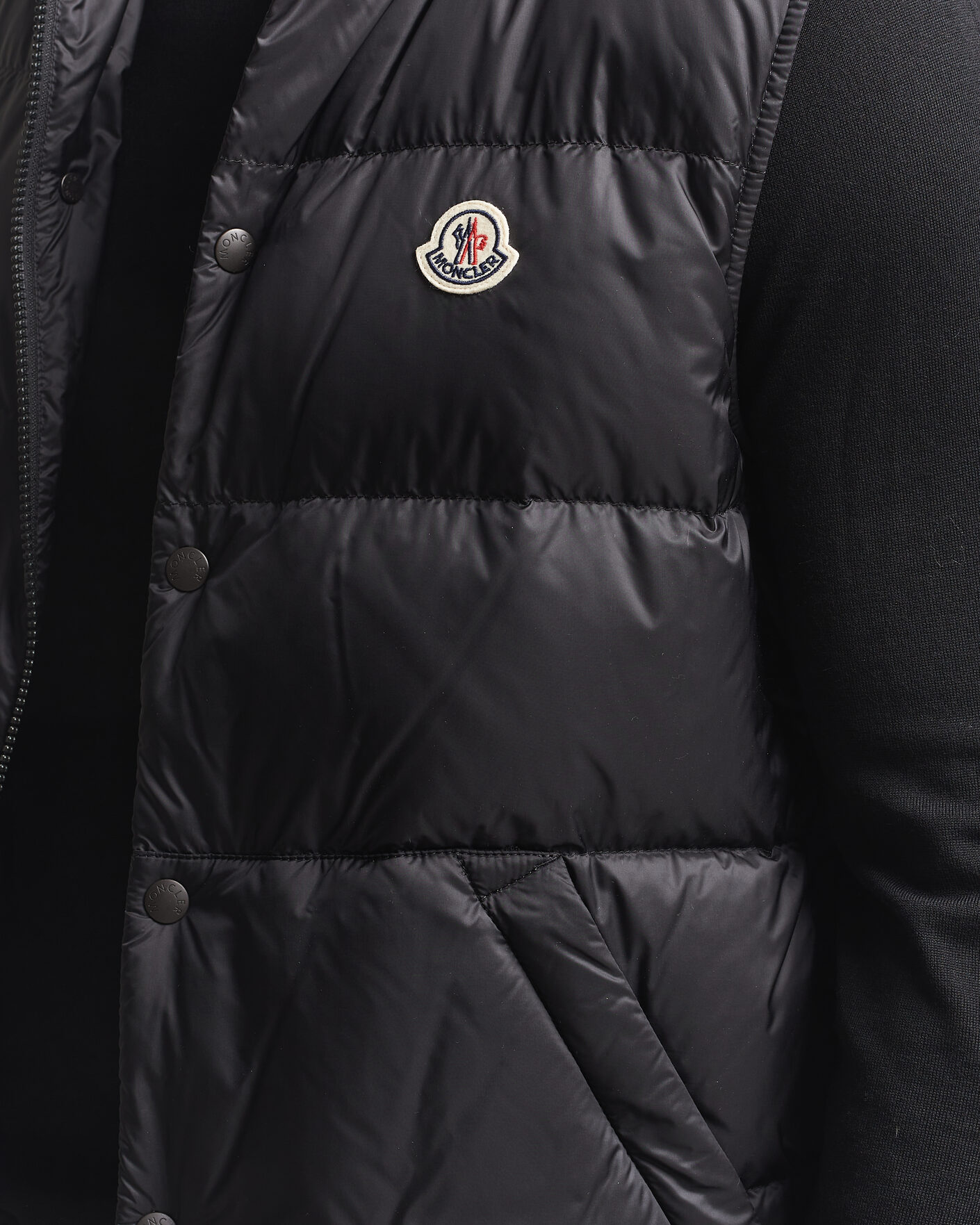 Hombres | Chalecos | Moncler | Tuquerouye Down Vest Black
