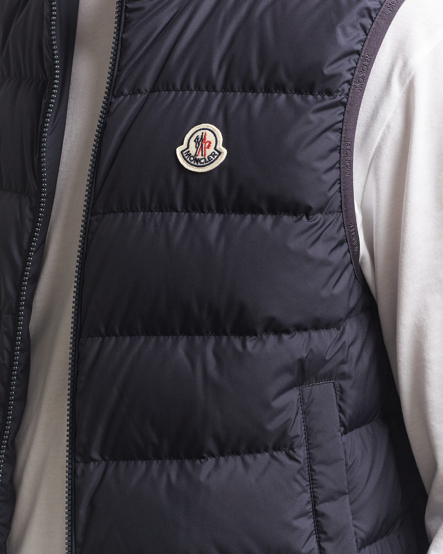 Hombres | Chalecos | Moncler | Contrin Down Vest Navy