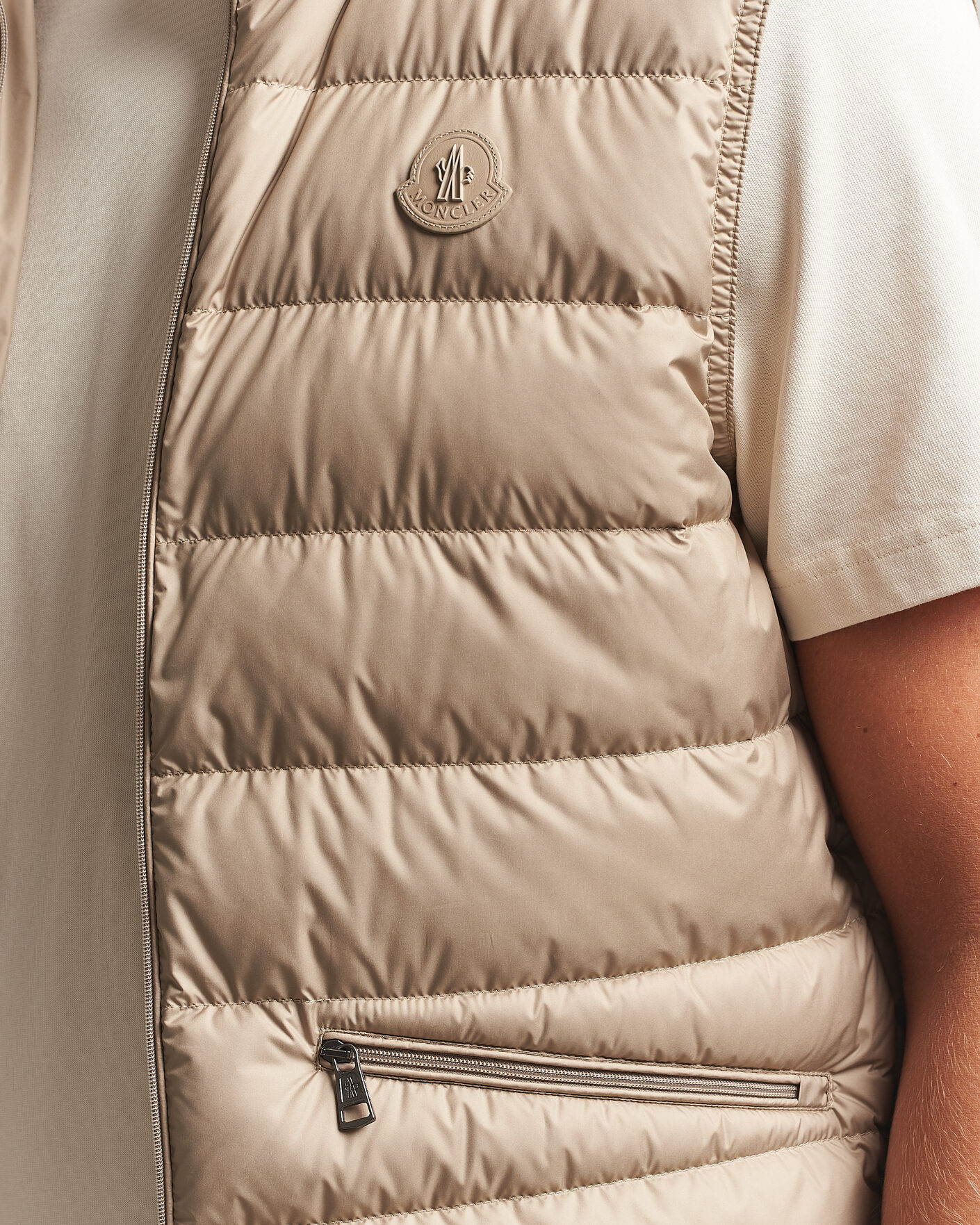 Hombres | Chalecos | Moncler | Treompan Down Vest Brown