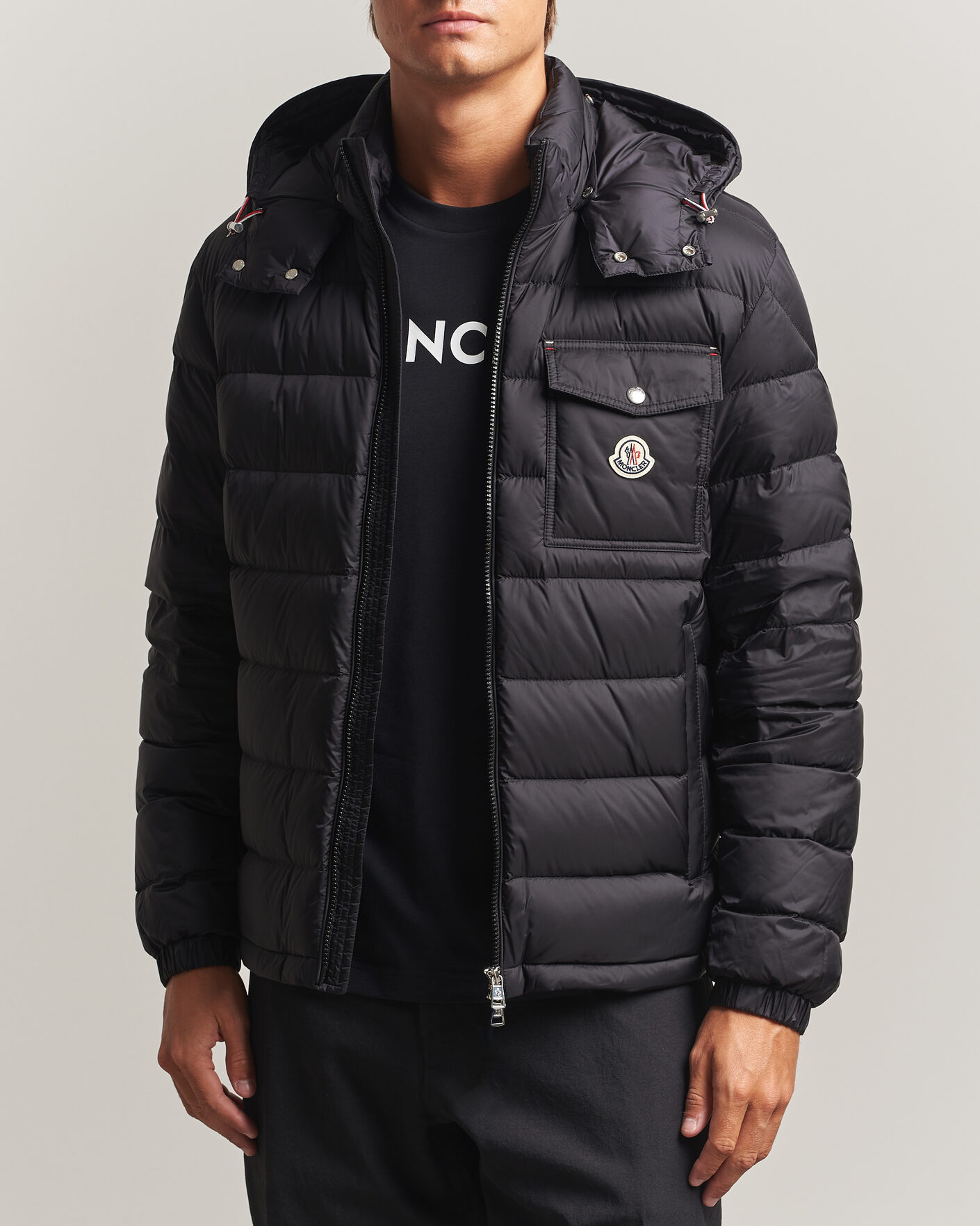 Hombres | Abrigos y chaquetas | Moncler | Verith Hooded Down Jacket Black