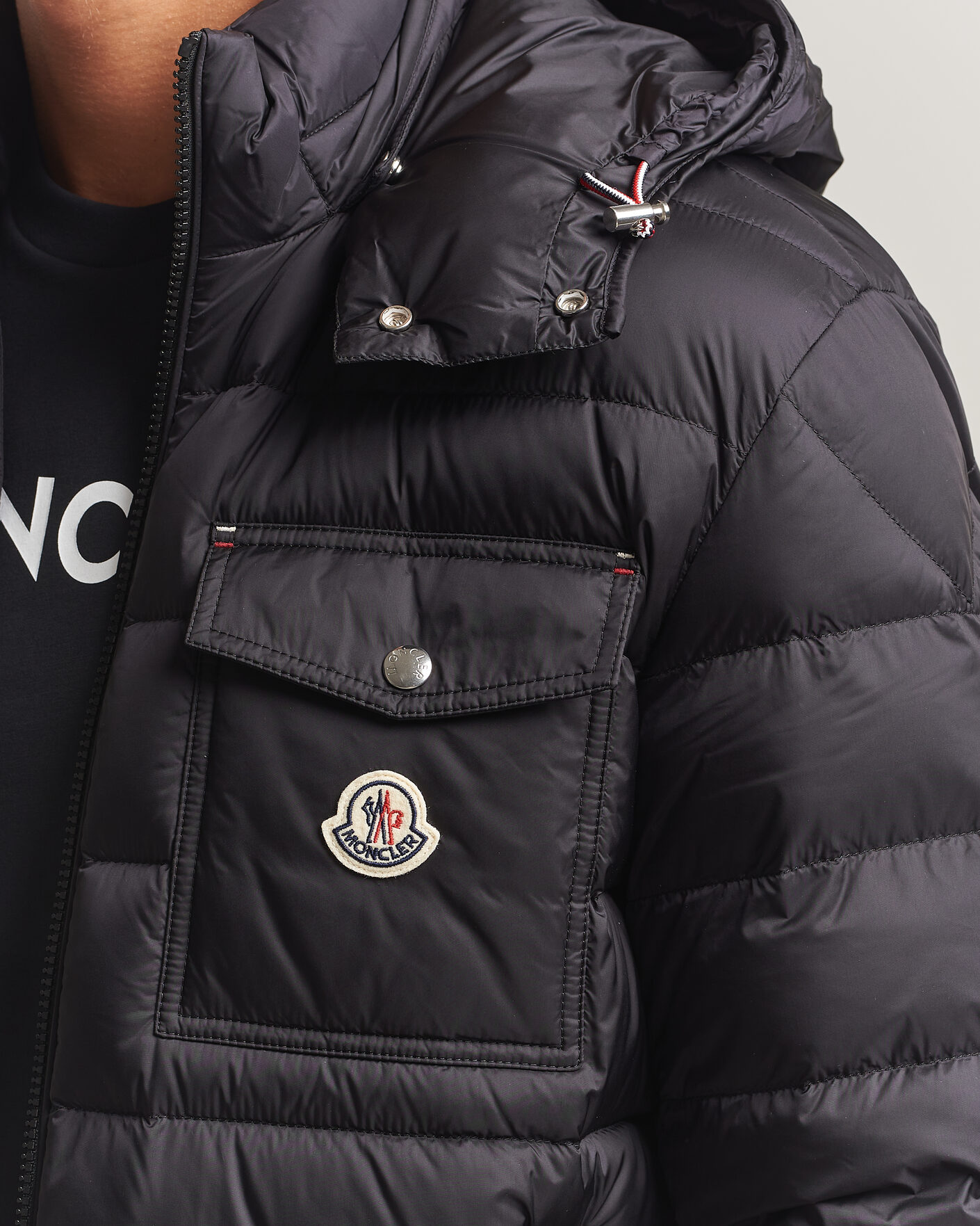 Hombres | Abrigos y chaquetas | Moncler | Verith Hooded Down Jacket Black