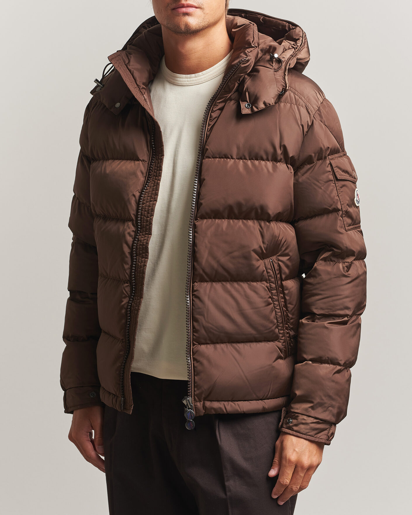 Hombres | Abrigos y chaquetas | Moncler | Maya Jacket Matte Brown