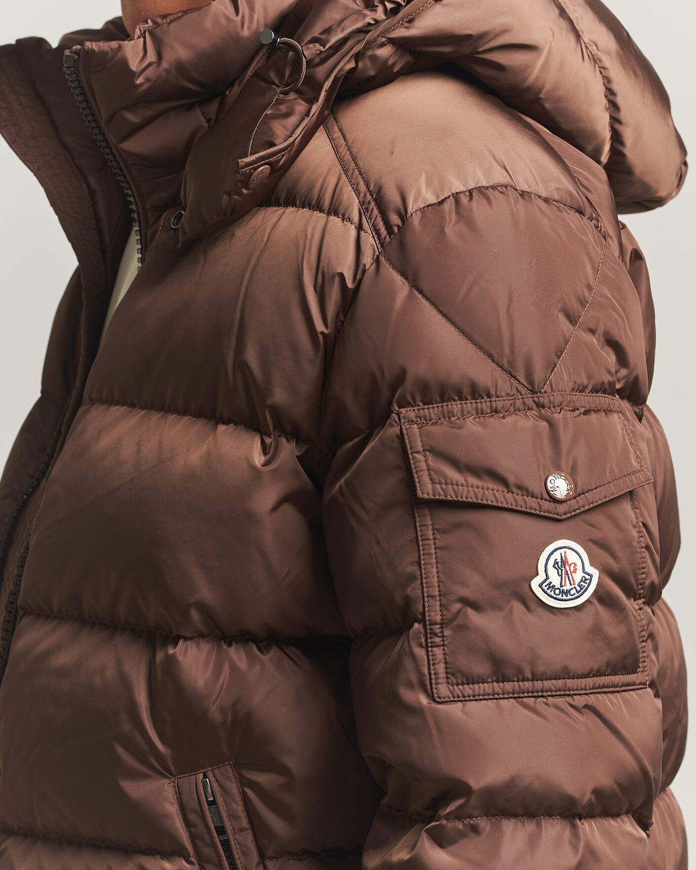 Hombres | Abrigos y chaquetas | Moncler | Maya Jacket Matte Brown