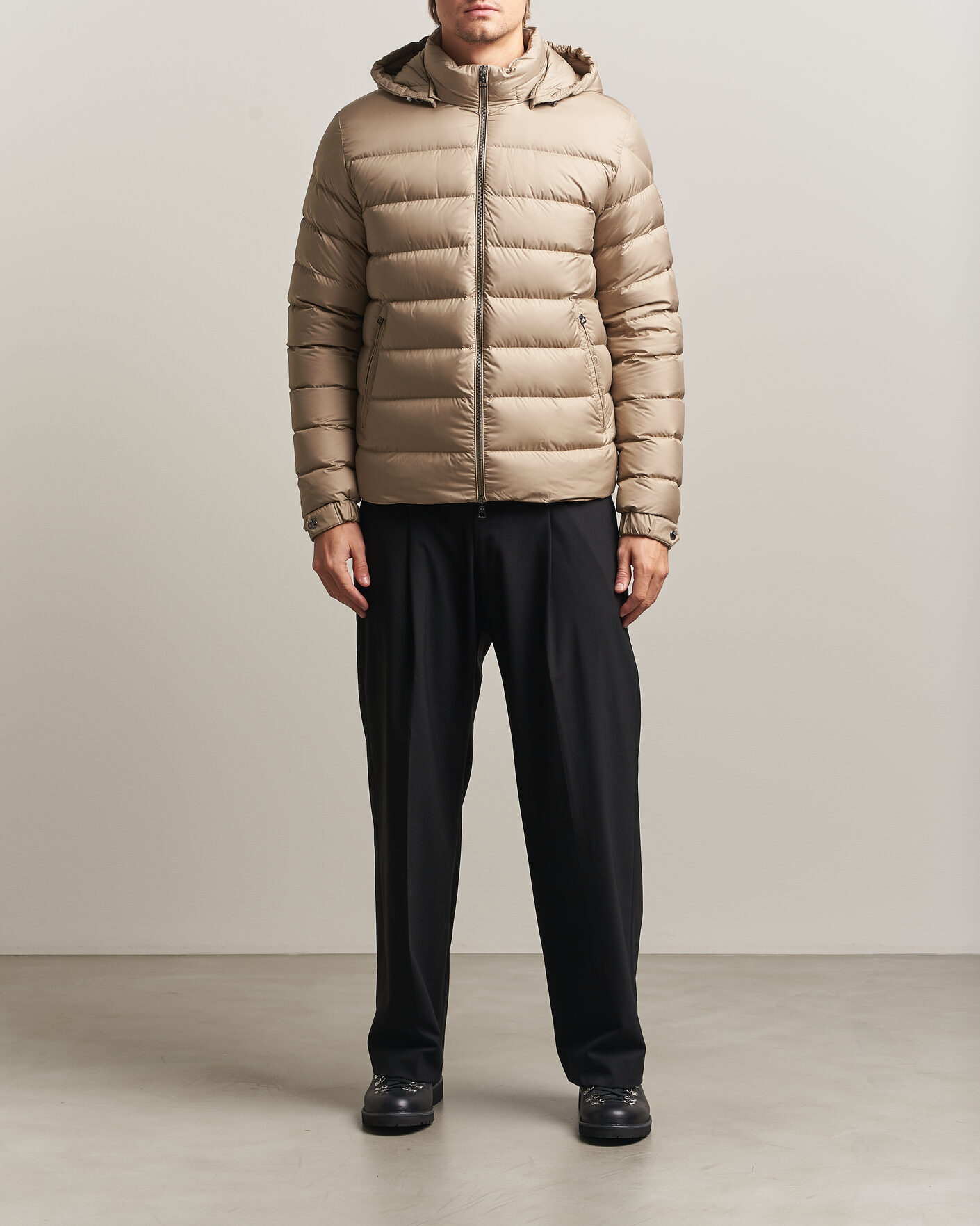 Hombres | Abrigos y chaquetas | Moncler | Arneb Hooded Down Jacket Brown