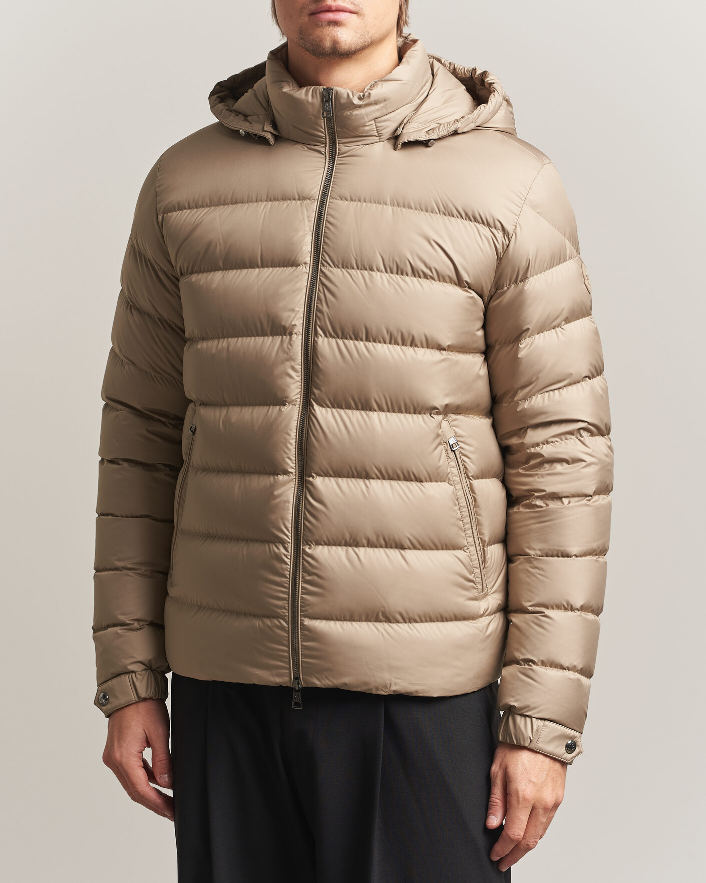 Hombres | Abrigos y chaquetas | Moncler | Arneb Hooded Down Jacket Brown
