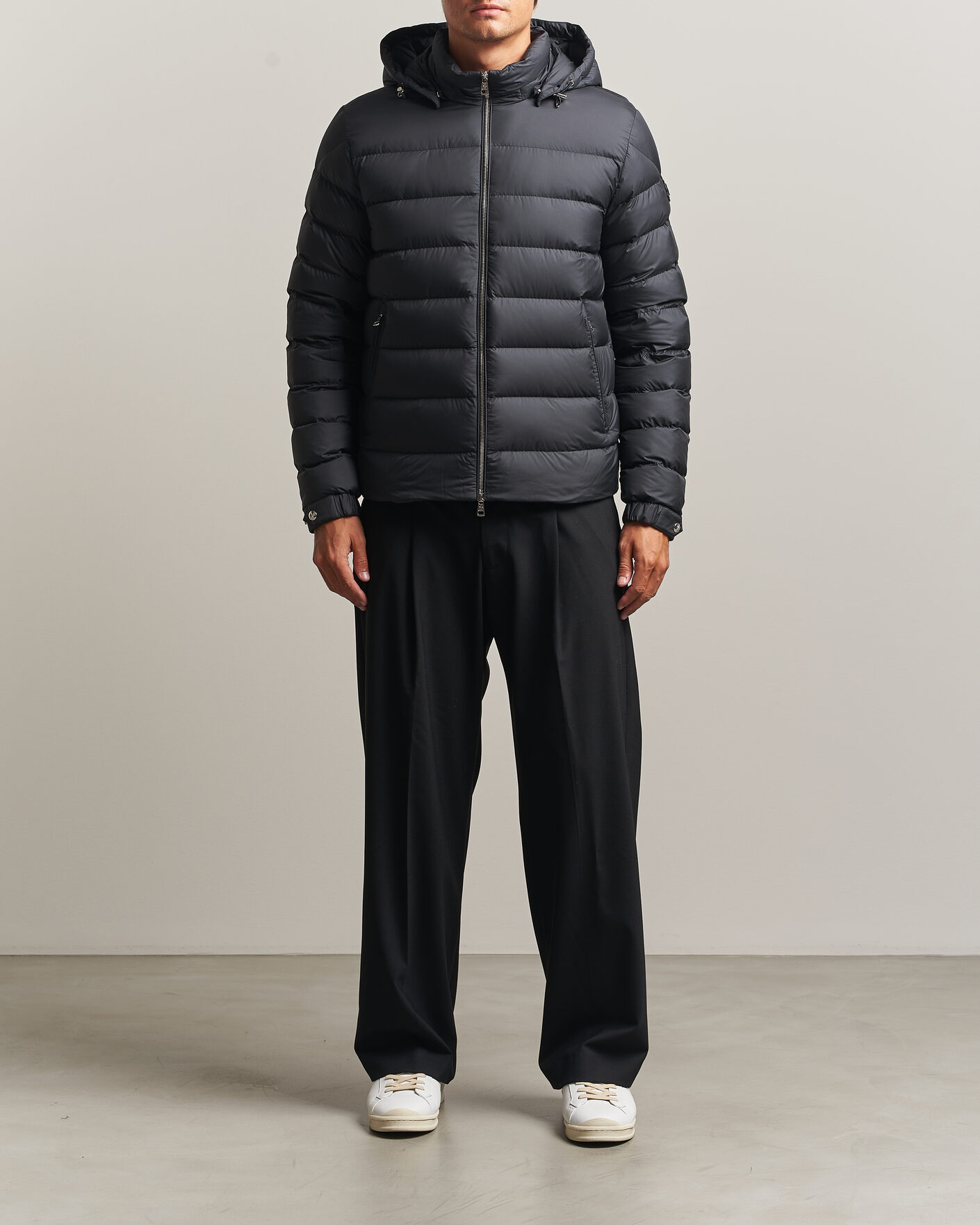 Hombres | Abrigos y chaquetas | Moncler | Arneb Hooded Down Jacket Black