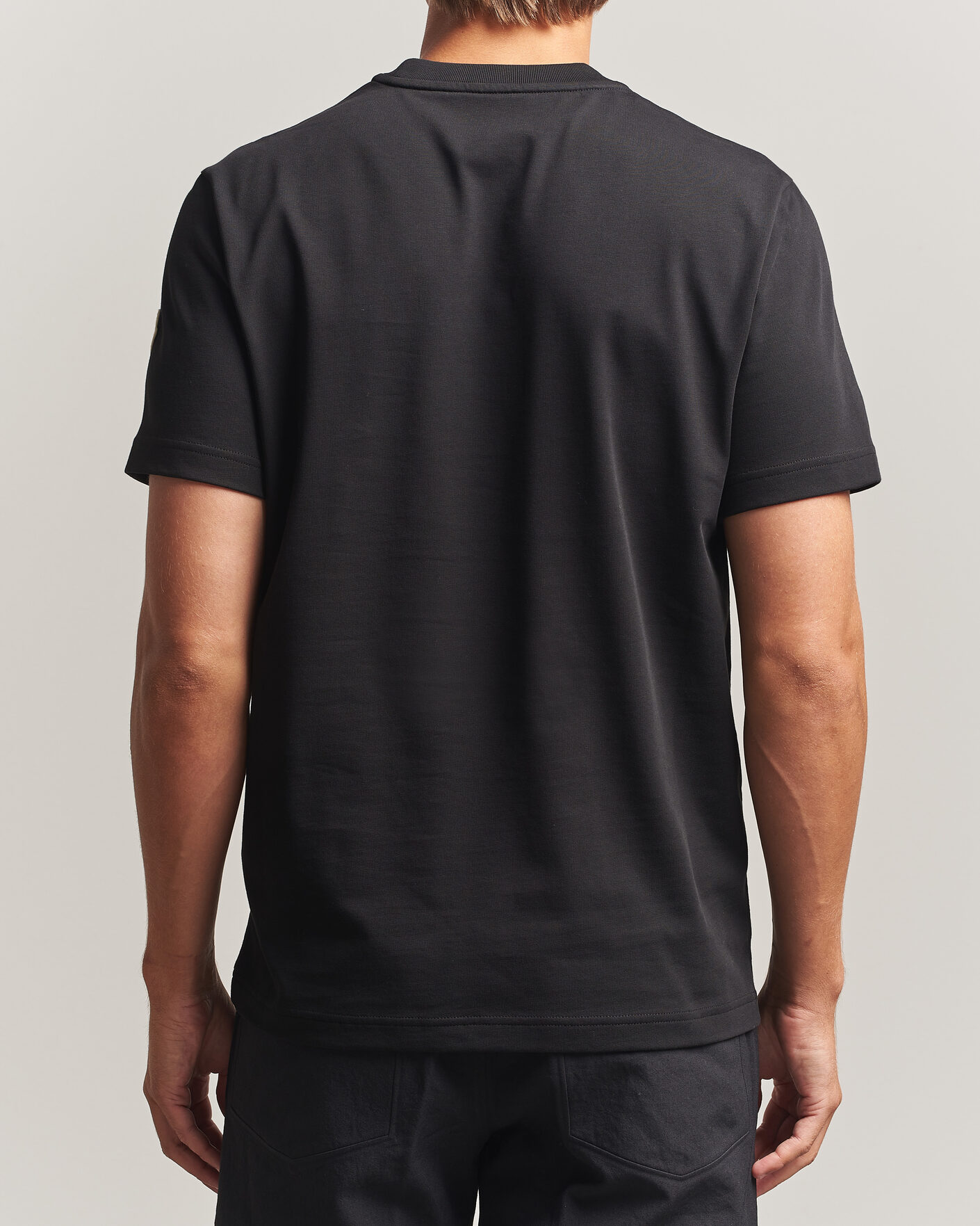 Hombres | Camisetas | Moncler | College Logo T-Shirt Black