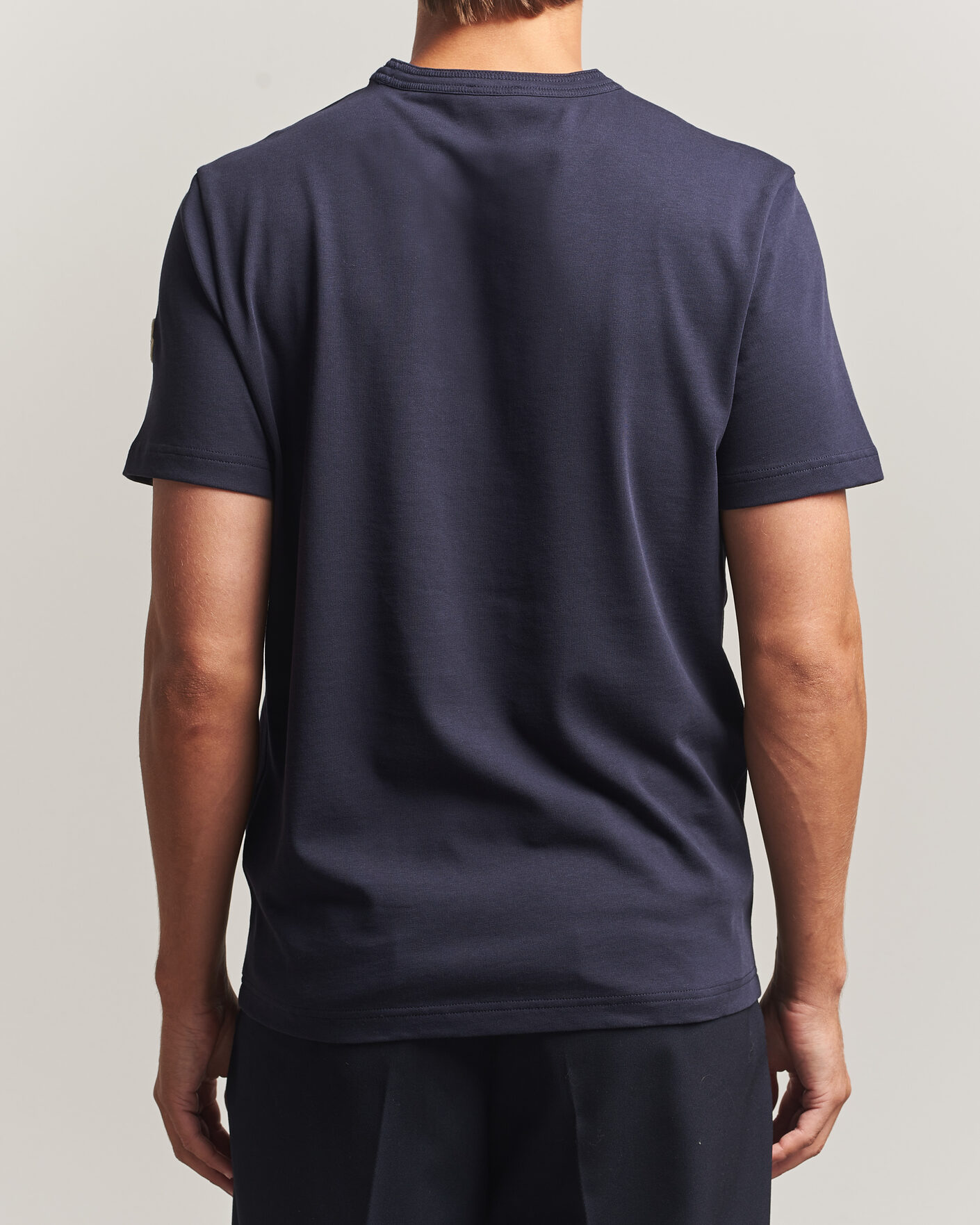 Hombres | Camisetas | Moncler | Varsity Logo T-Shirt Navy
